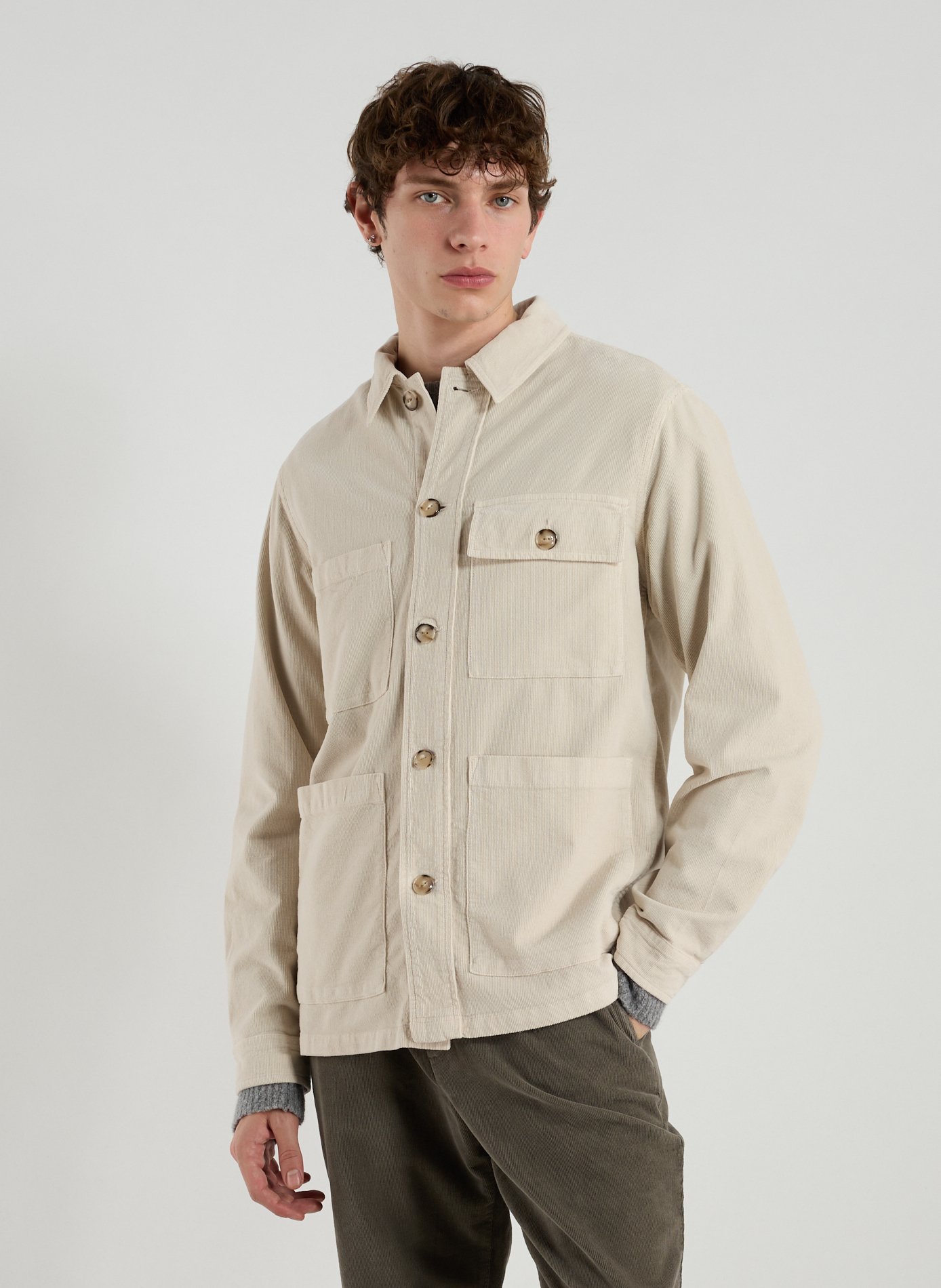 WOOLRICH Cotton shirt Beige