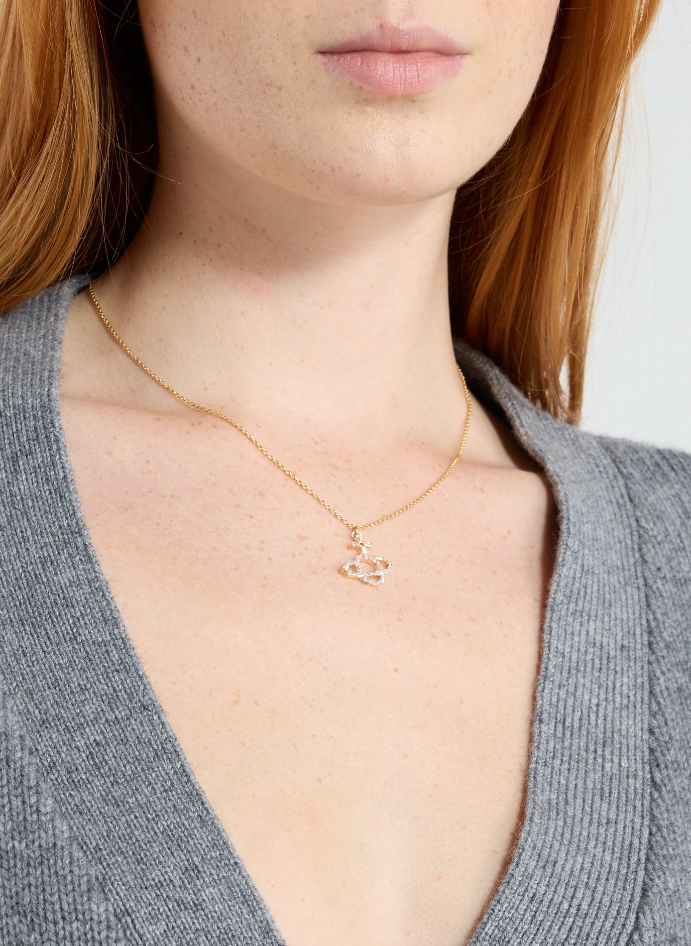 Odetta pendant necklace VIVIENNE WESTWOOD Golden