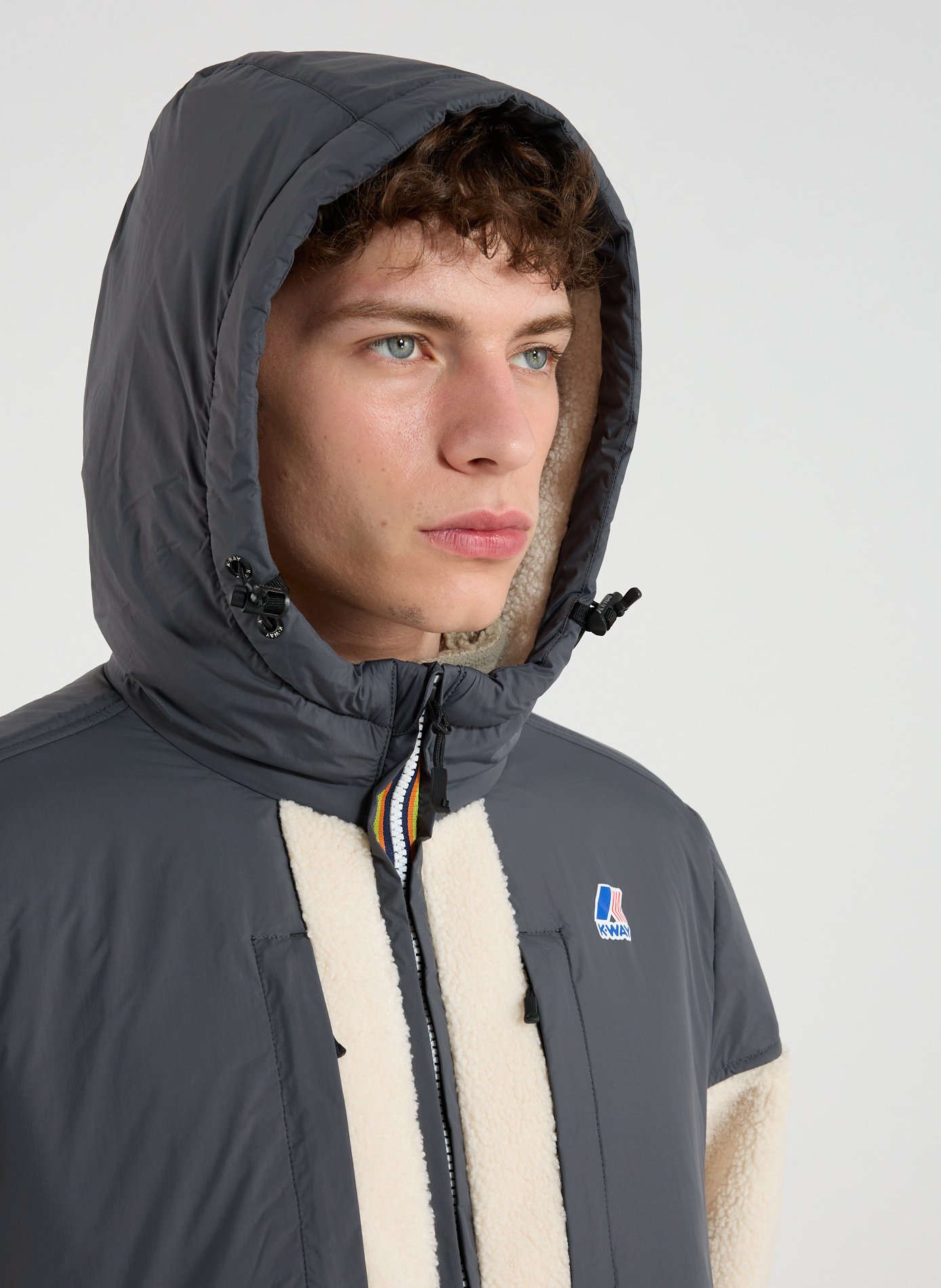 Orsetto fleece jacket K-WAY Grey