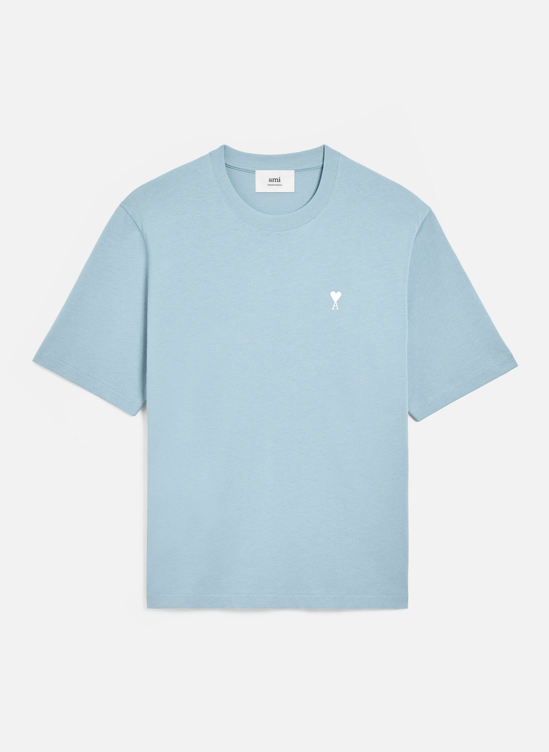 T-shirt ami de coeur en coton unisexe AMI PARIS Bleu