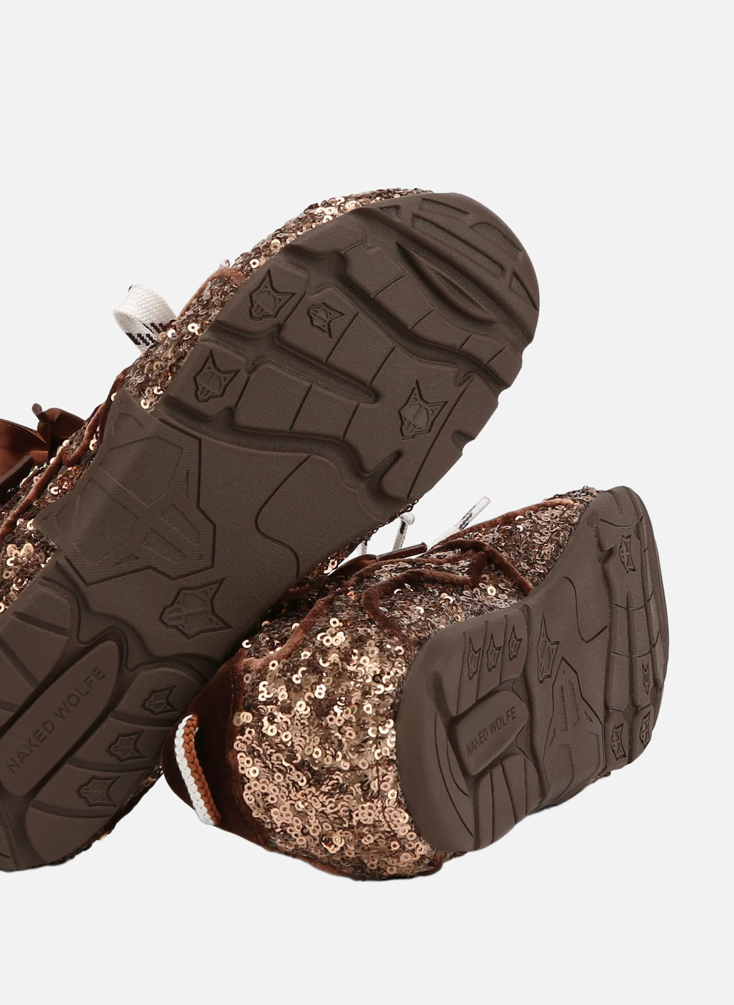 Baskets adored NAKED WOLFE Marron