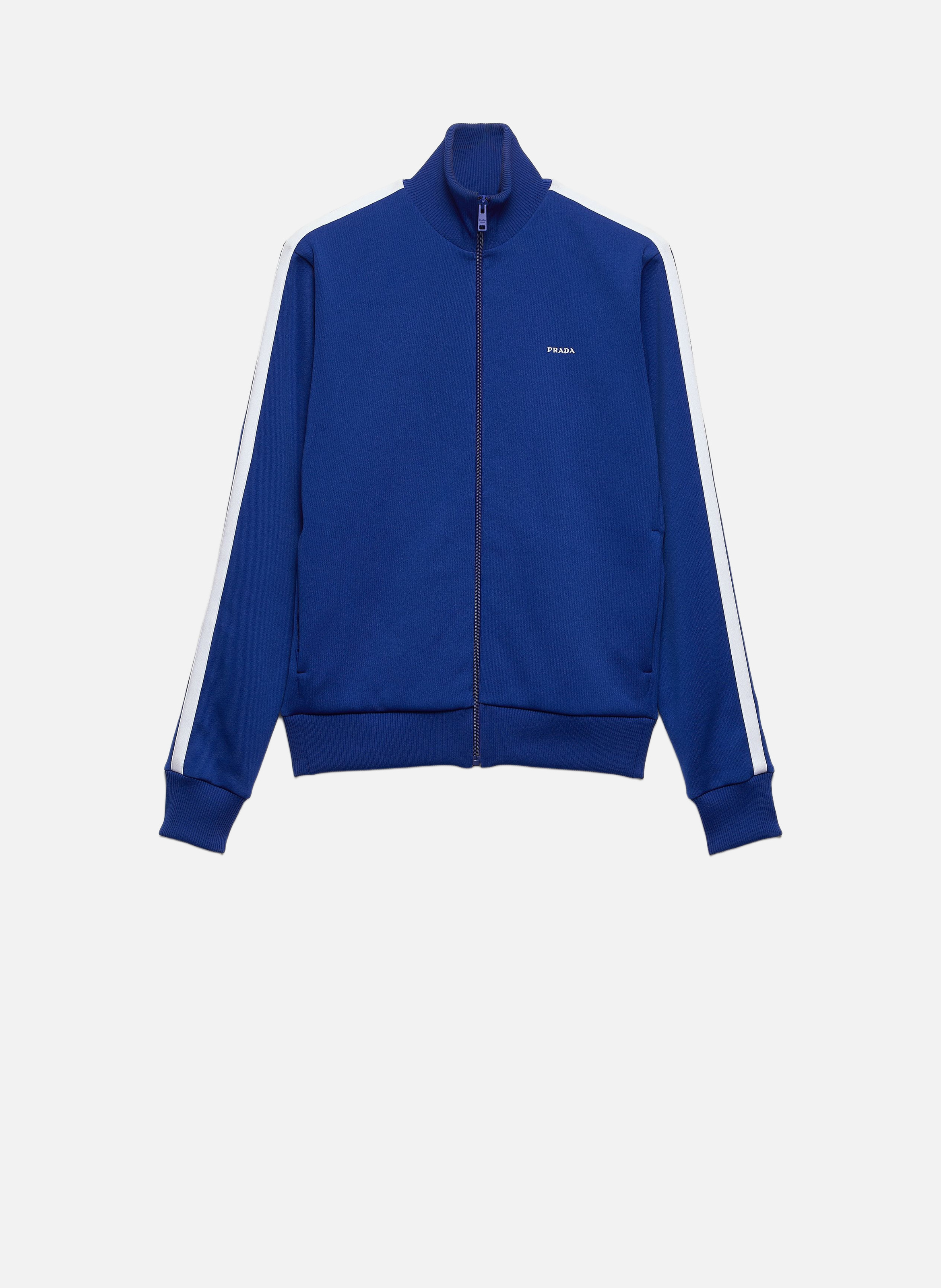 Blouson en tissu technique PRADA Bleu