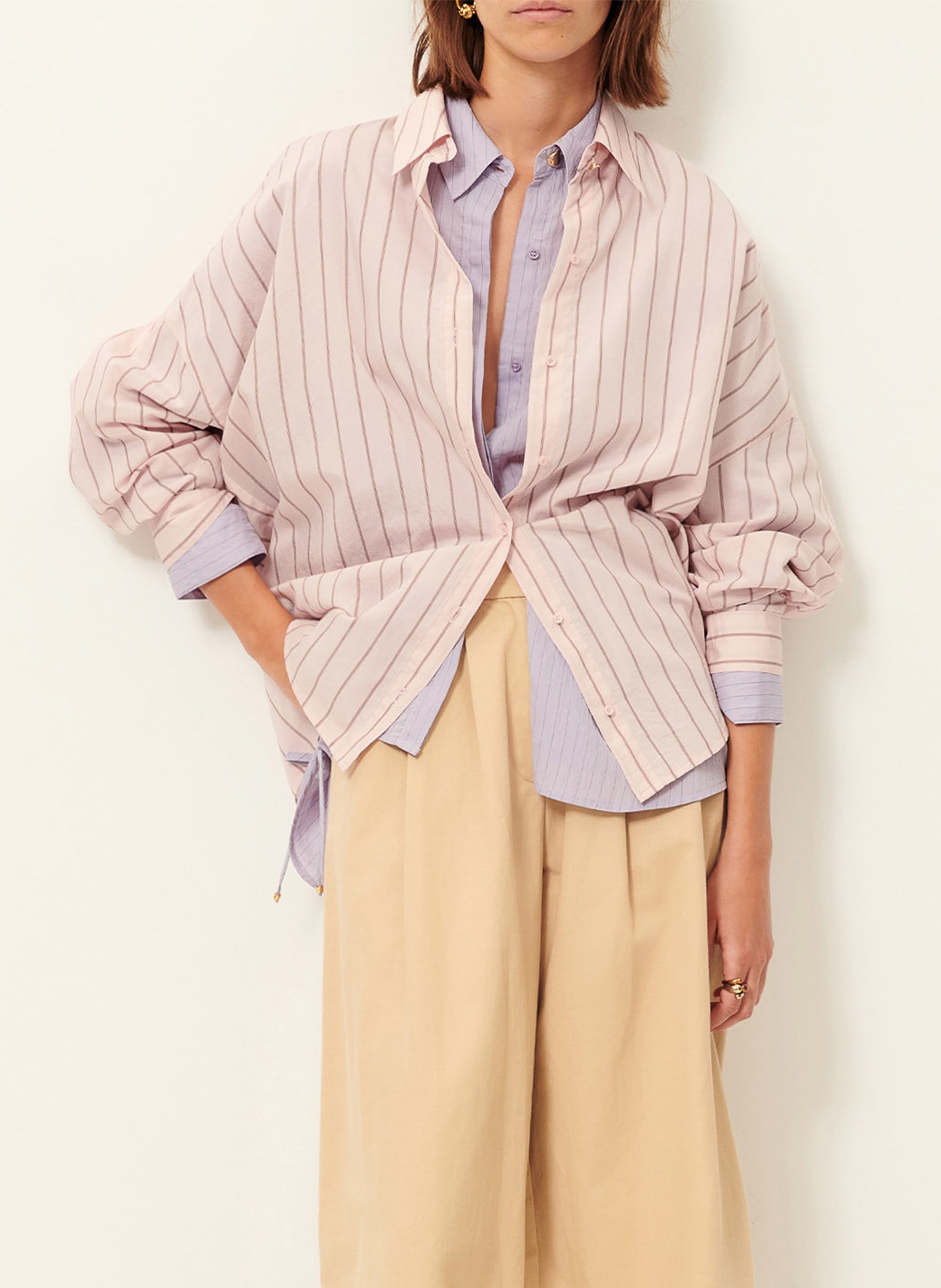 Chemise col classique dazik SESSUN Rose