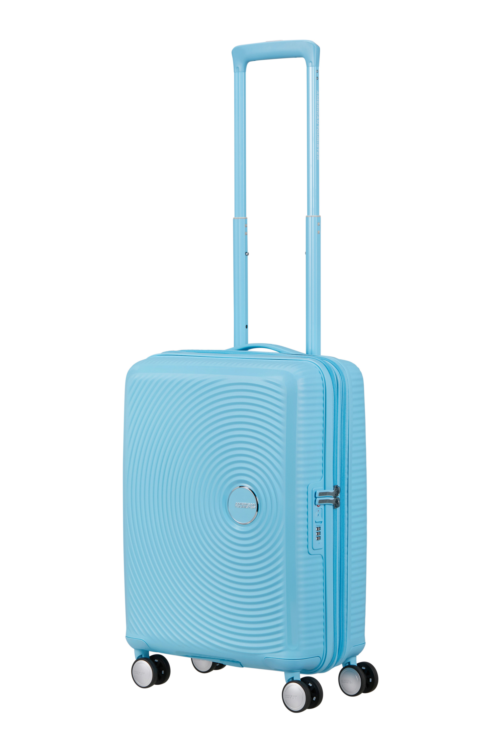 Soundbox valise 4 roues taille s AMERICAN TOURISTER Bleu
