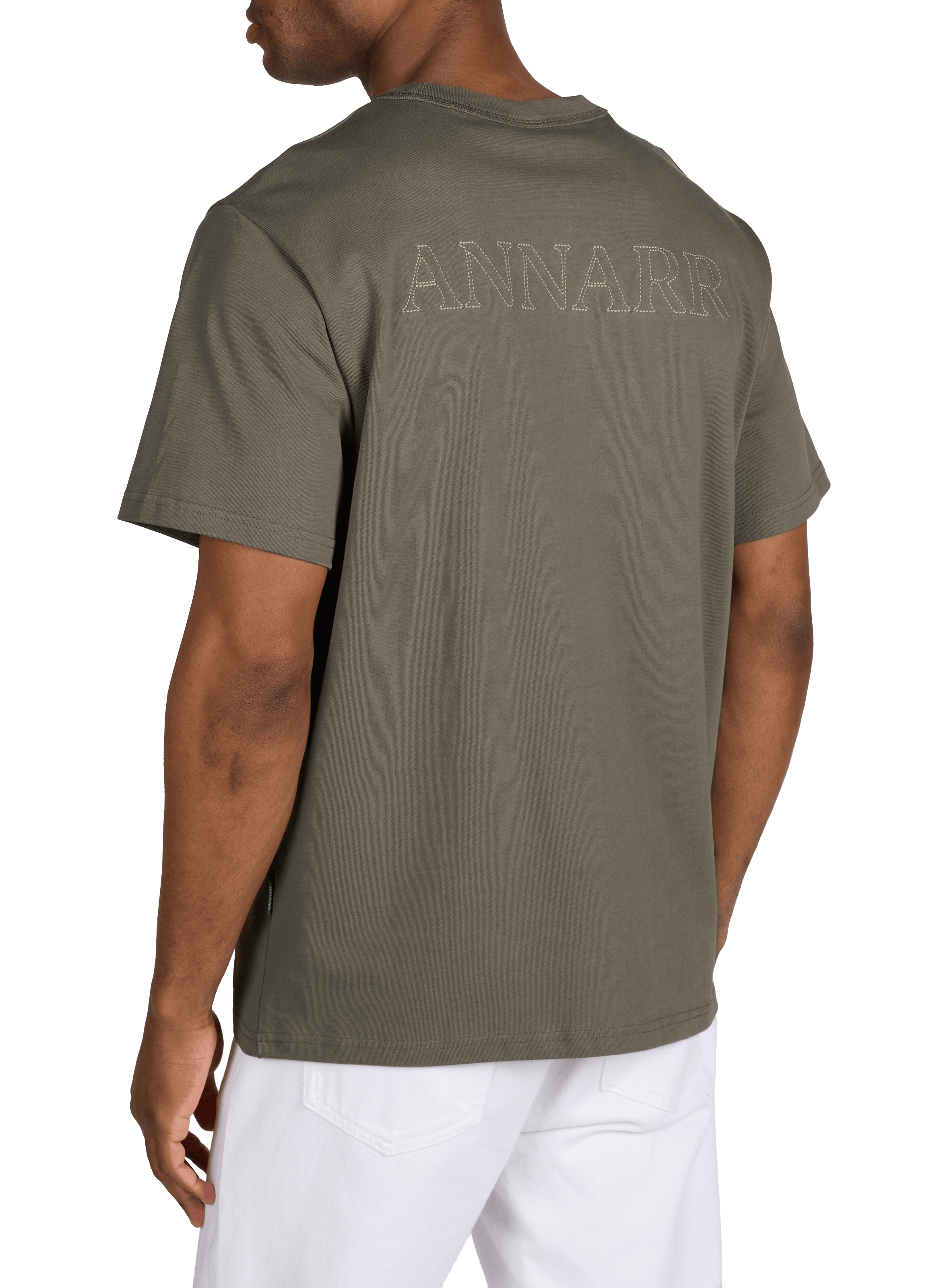 Classic Cotton T-Shirt ANNARR Brown