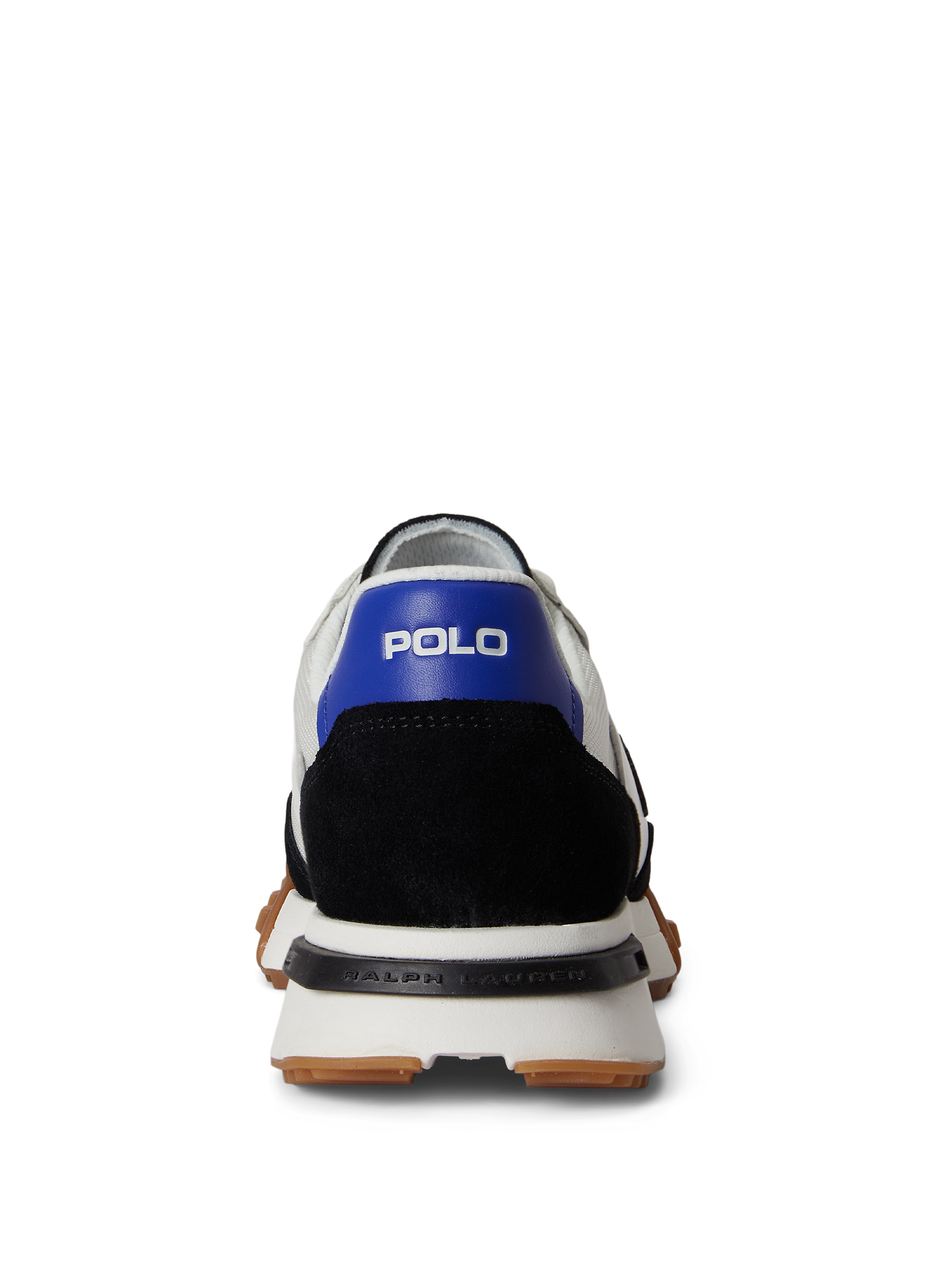 Baskets basses en cuir de vache POLO RALPH LAUREN Blanc