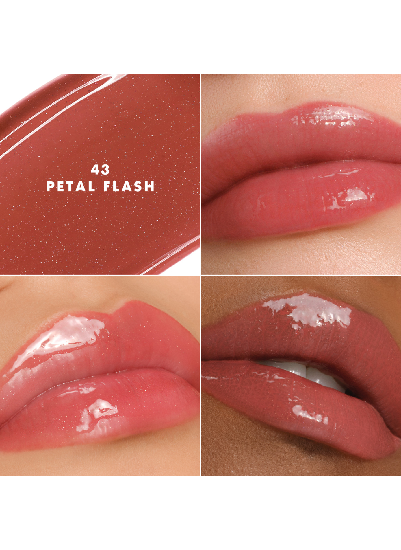Prisma Glass Lip Balm intense color and shine Petal flash