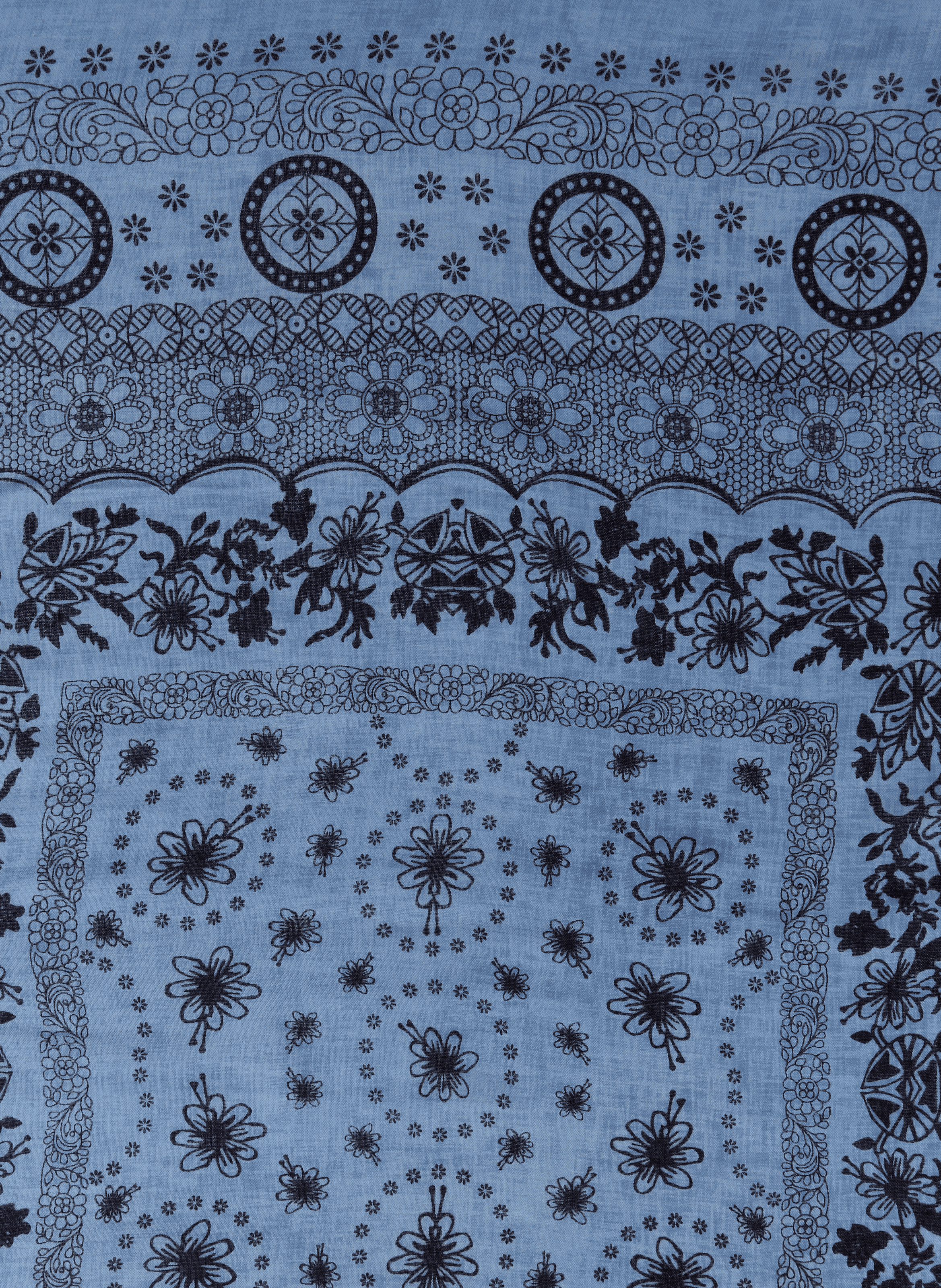 Floral printed scarf Multicolour