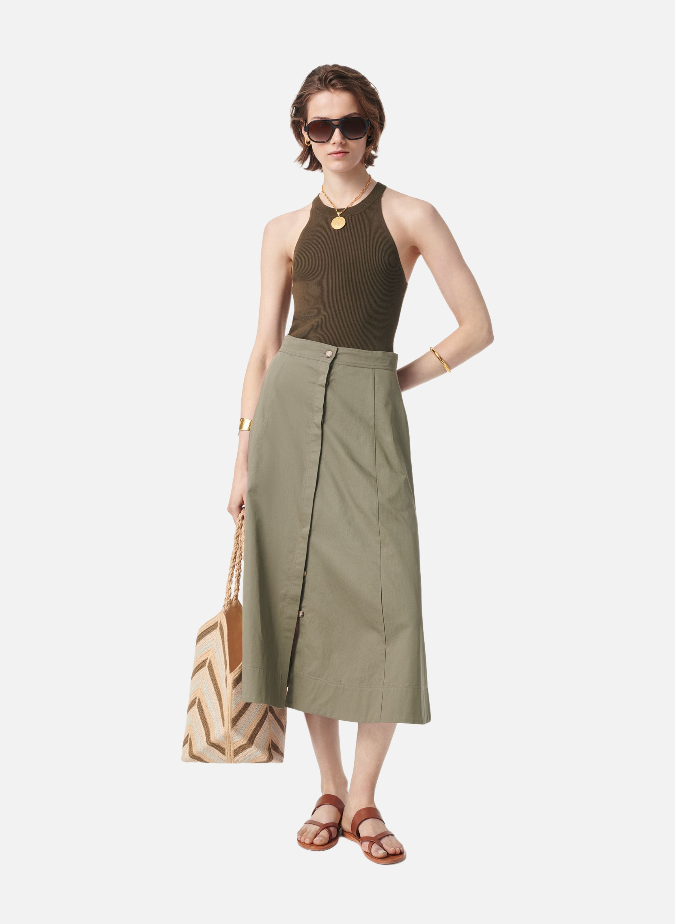 Jupe giada VANESSA BRUNO Vert