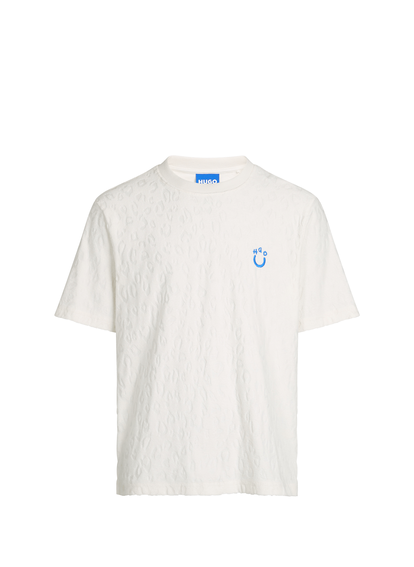 T-shirt Nagutee en coton HUGO BLUE Beige