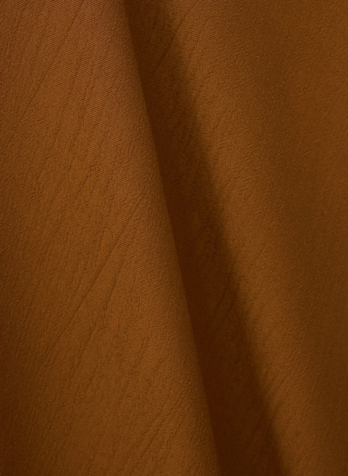 Robe longue col v hany BA&SH Marron