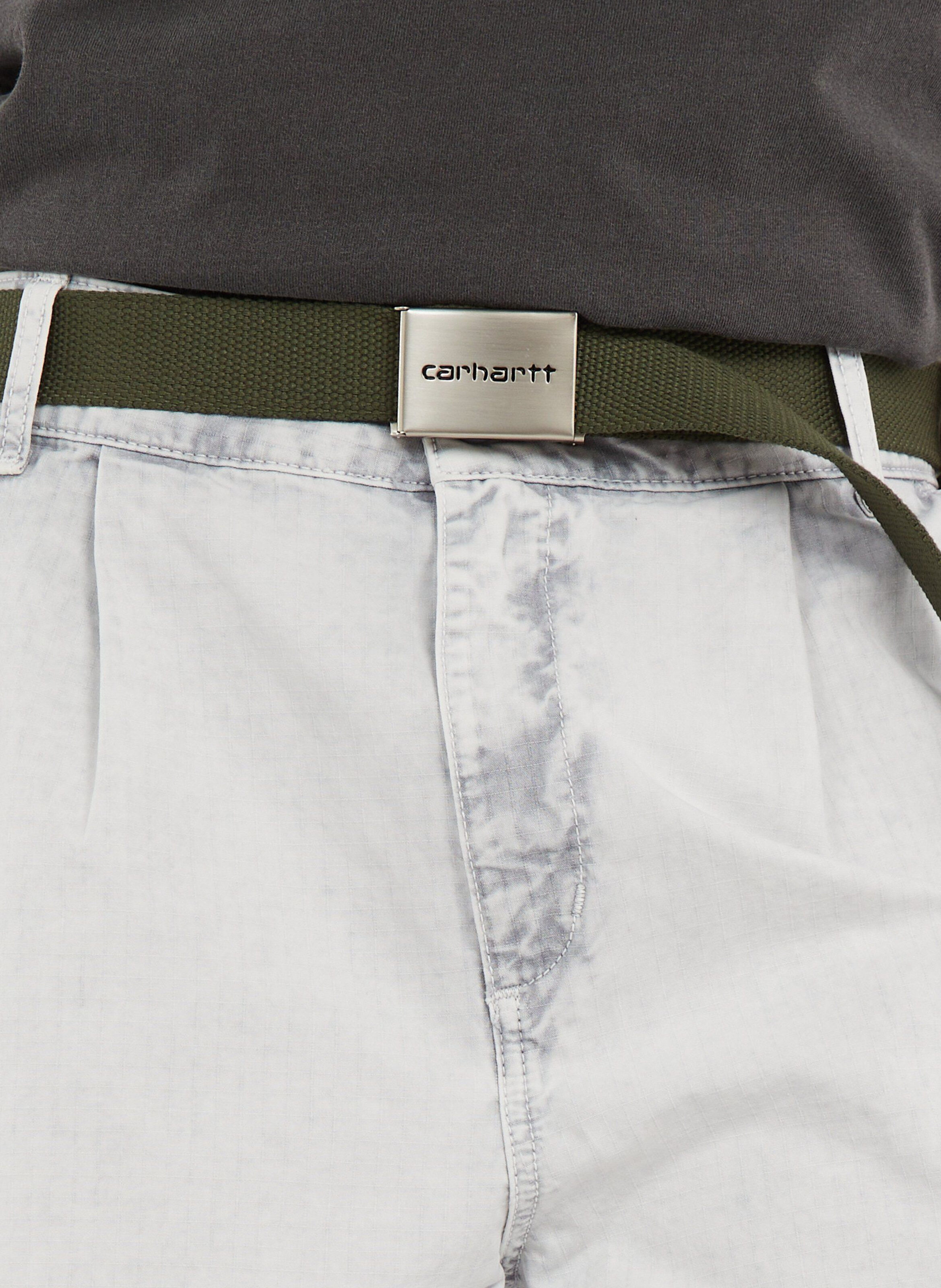 Ceinture clip belt chrome CARHARTT WIP Vert