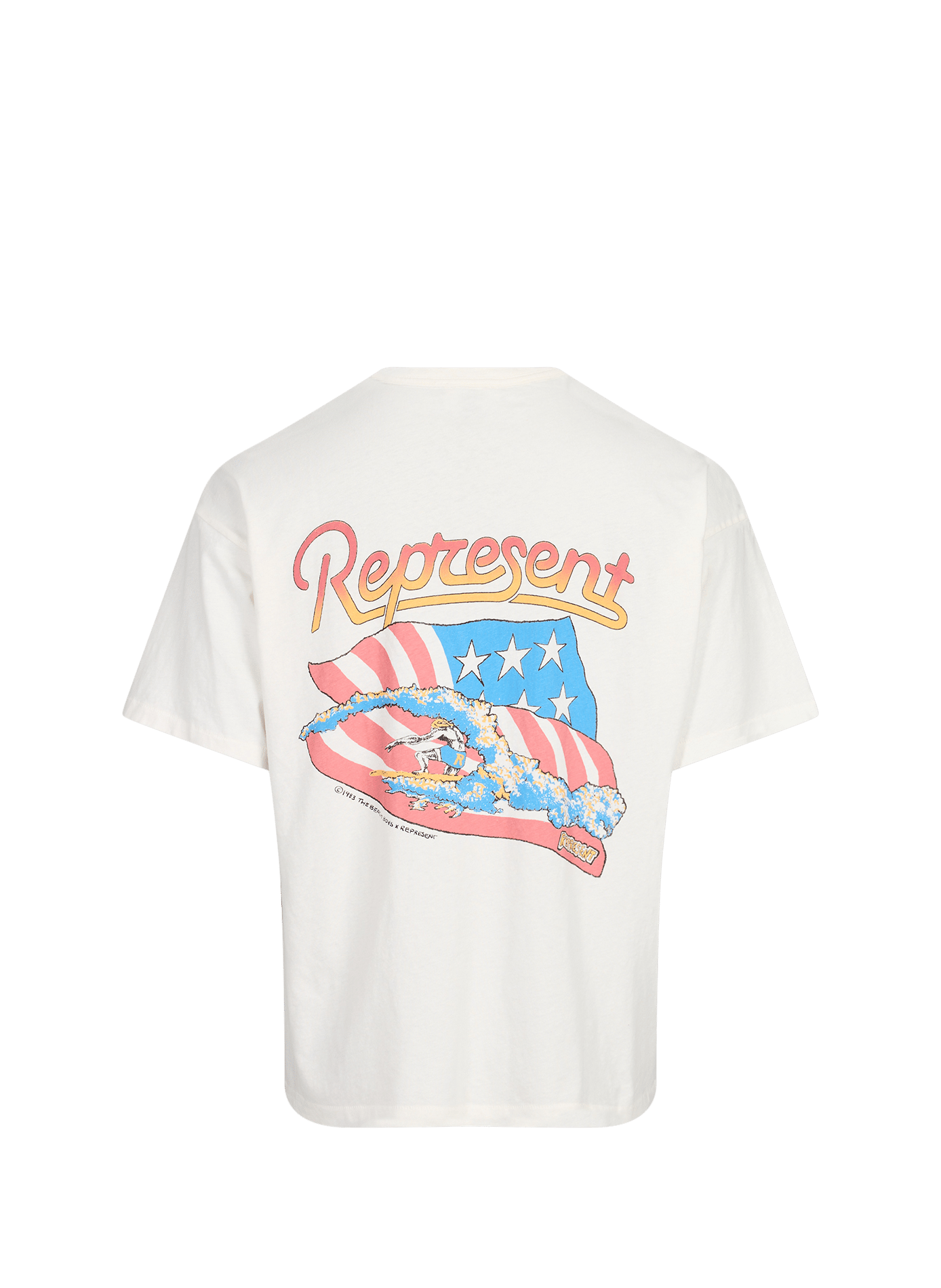 Cotton T-shirt REPRESENT White