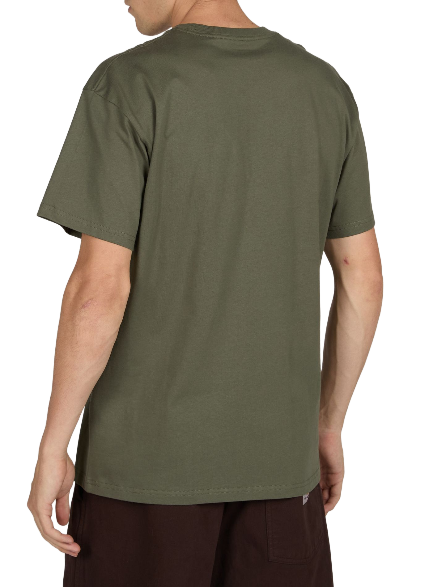 T-shirt à manches courtes en coton CARHARTT WIP Vert