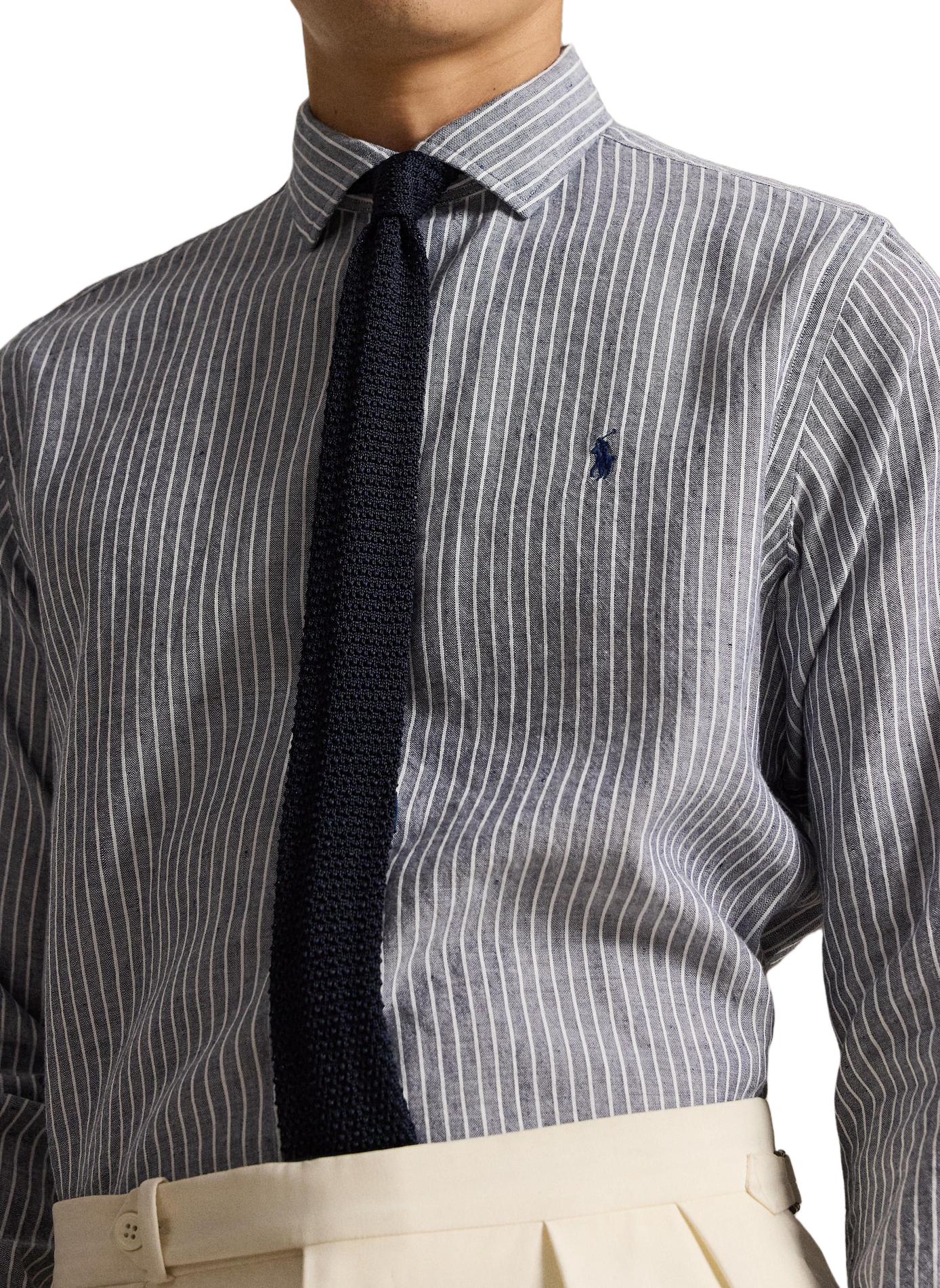 Chemise à rayures POLO RALPH LAUREN Bleu