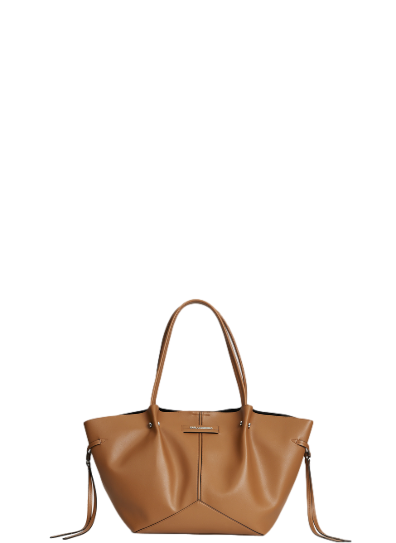Sac épaule K/Pierced KARL LAGERFELD Marron