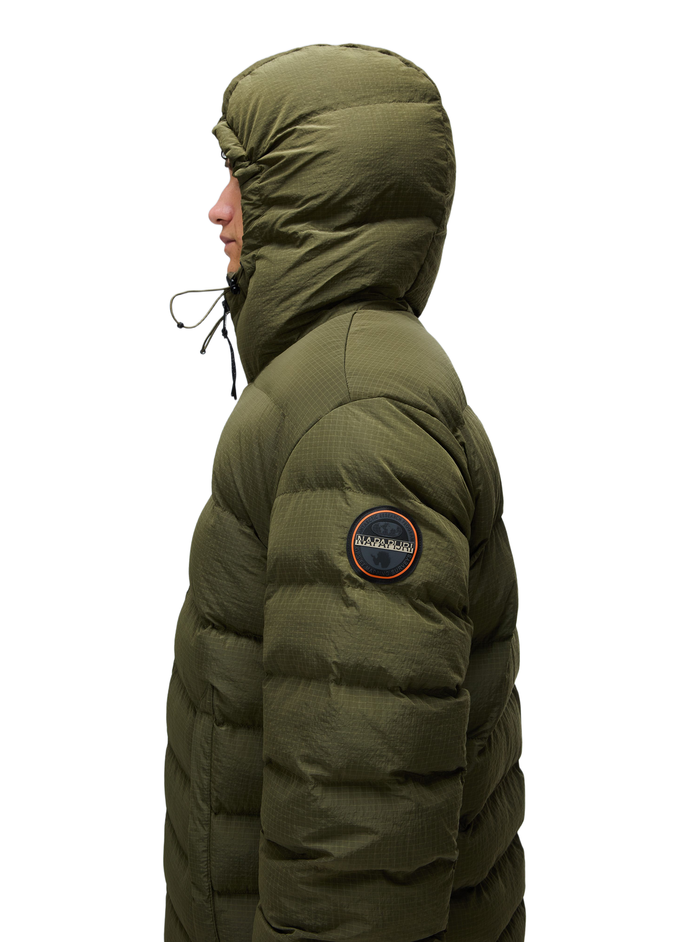Gepolsterte Jacke mit Kapuze NAPAPIJRI Khaki