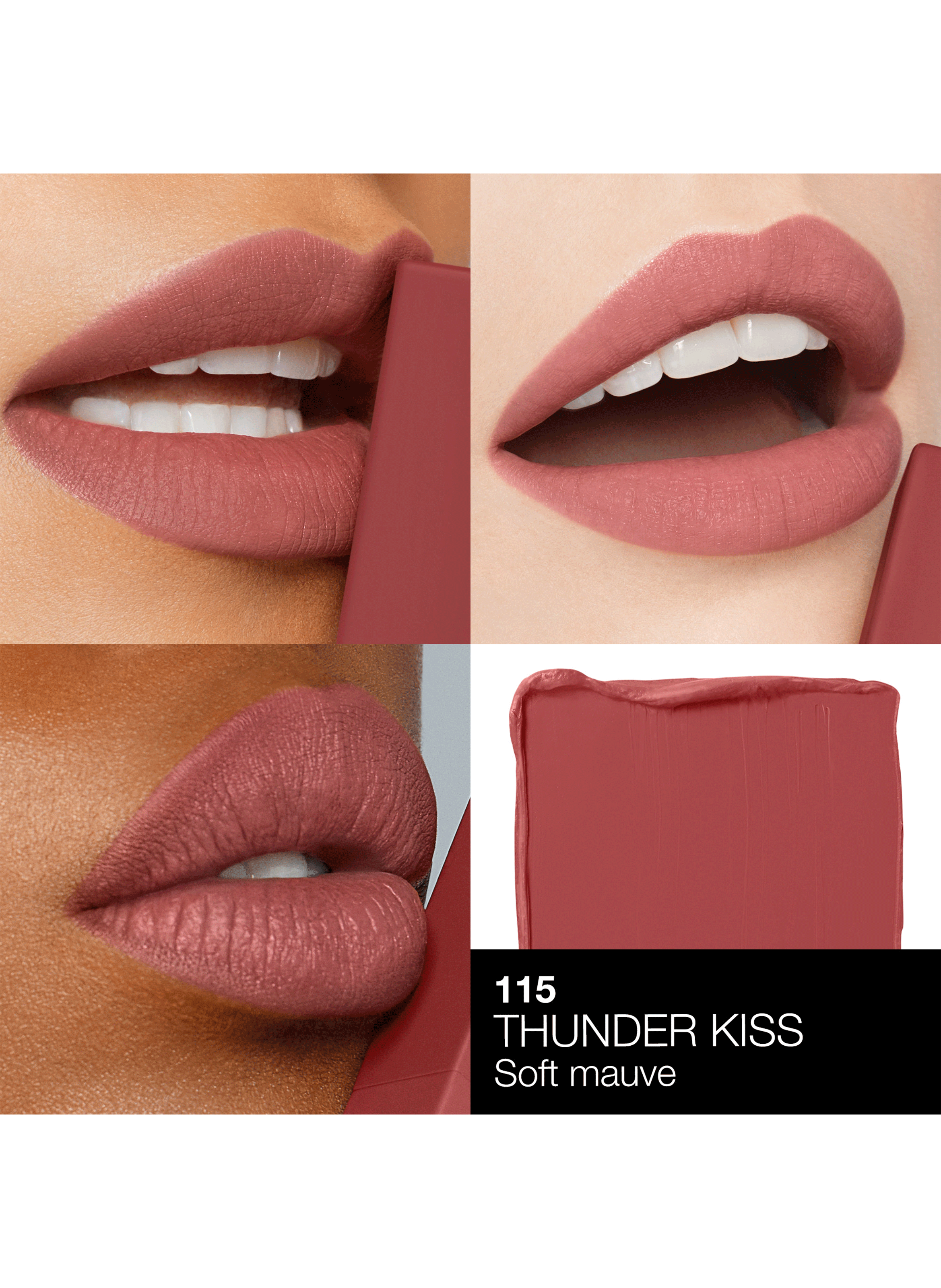 Powermatte lipstick NARS Thunder kiss