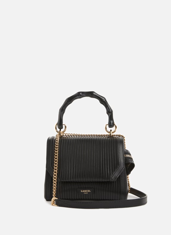Sac lancel cuir sales noir