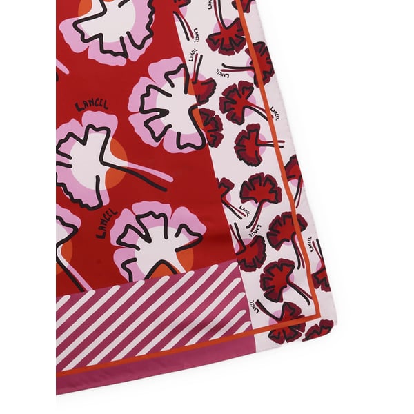 Foulard imprimé en soie