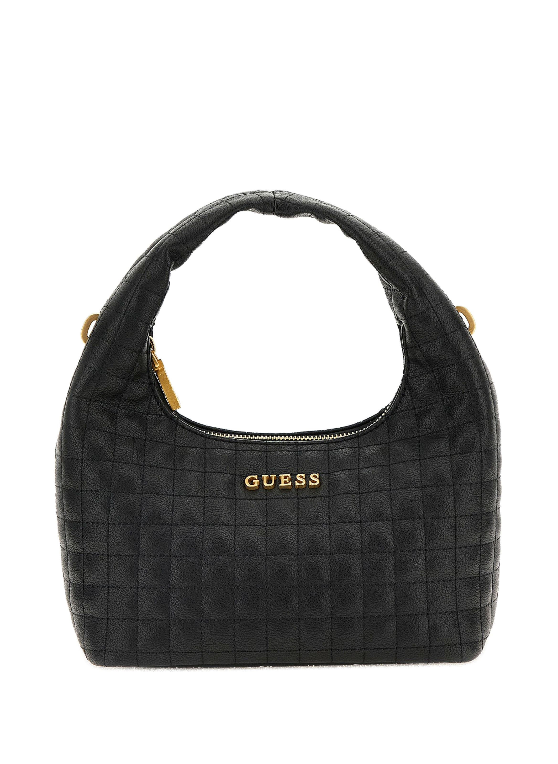 Handbag Sac Guess Printemps 2021 Sac Guess Discount Noir Matelasse