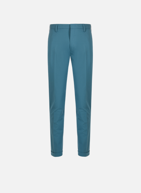 Pantalon en coton organique BleuPAUL SMITH 