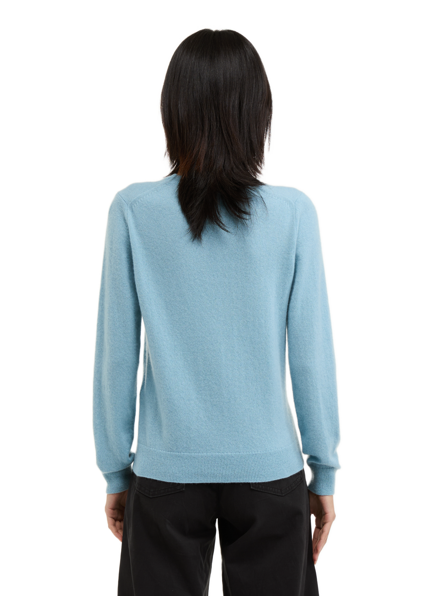 Pull en cachemire  AU PRINTEMPS PARIS Bleu