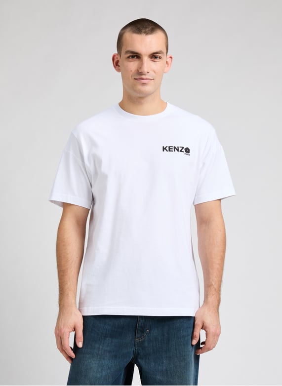 T-Shirt boke flower Blanc Kenzo Homme