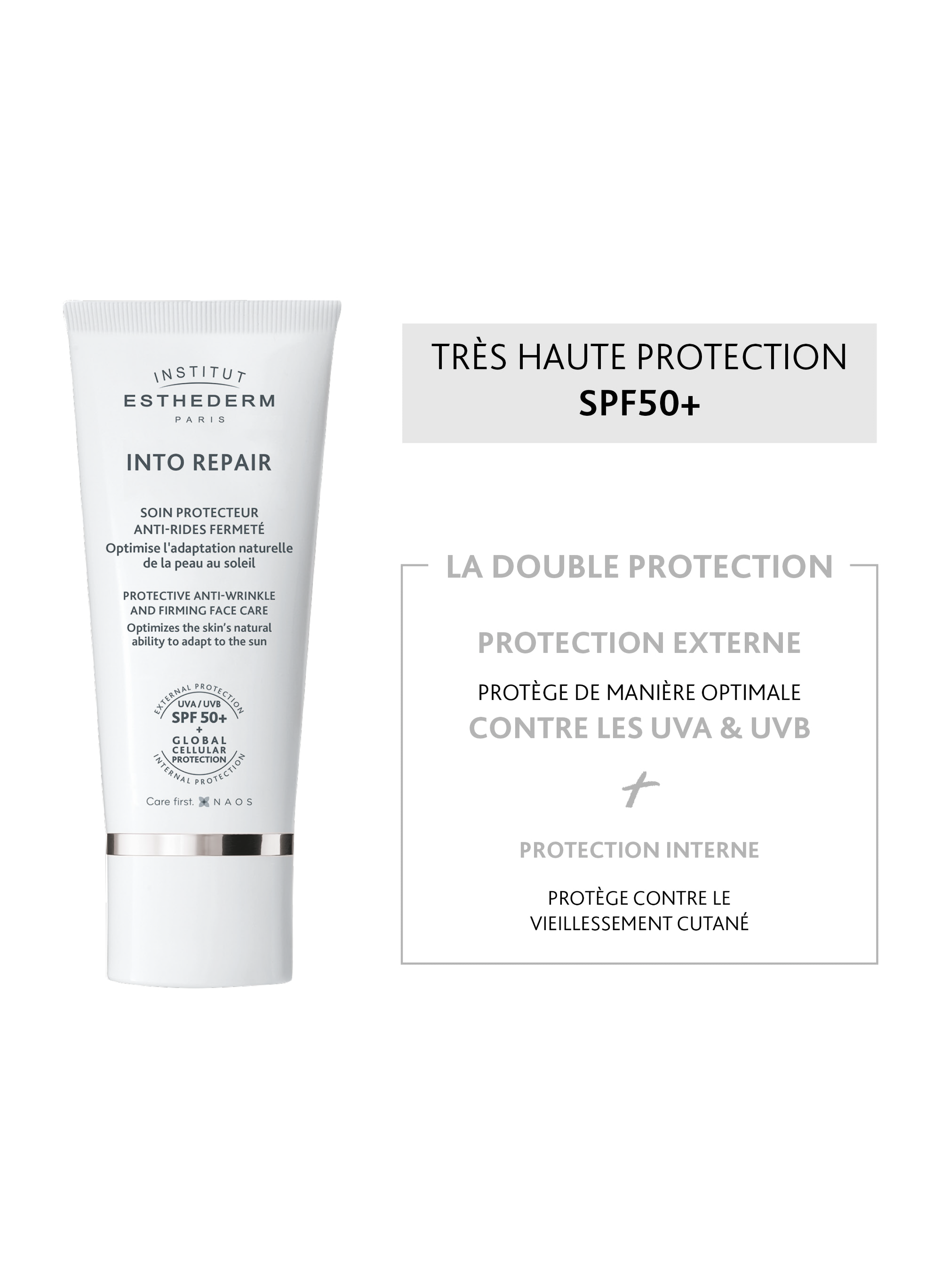 Into repair SPF50+ INSTITUT ESTHEDERM No color