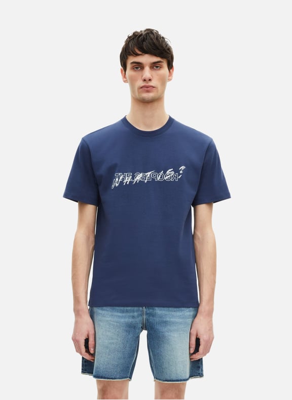 T-shirt manches courtes what is Bleu by THE KOOPLES THE KOOPLES T-shirt manches courtes what is Bleu