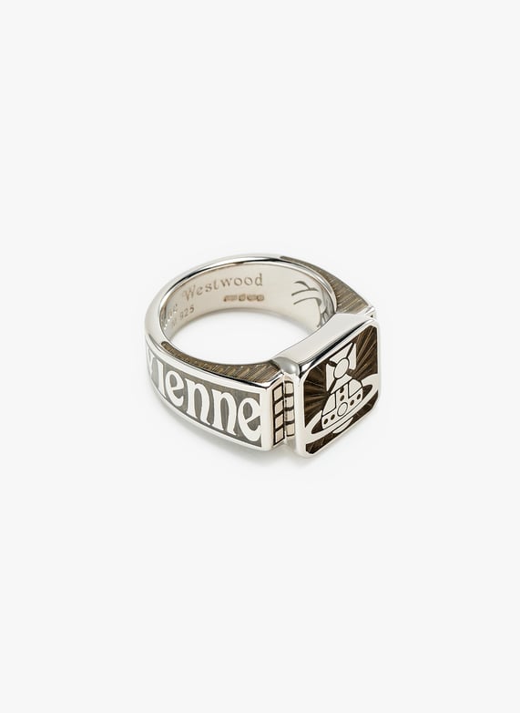 Bague Alma en argent | Argent by VIVIENNE WESTWOOD Bague Alma en argent Argent