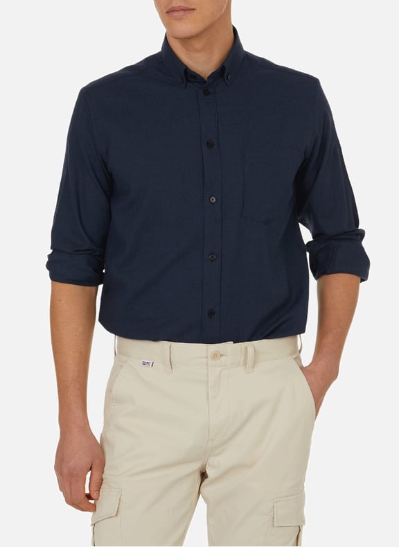 Chemise en coton Bleu by AU PRINTEMPS PARIS AU PRINTEMPS PARIS Chemise en coton Bleu