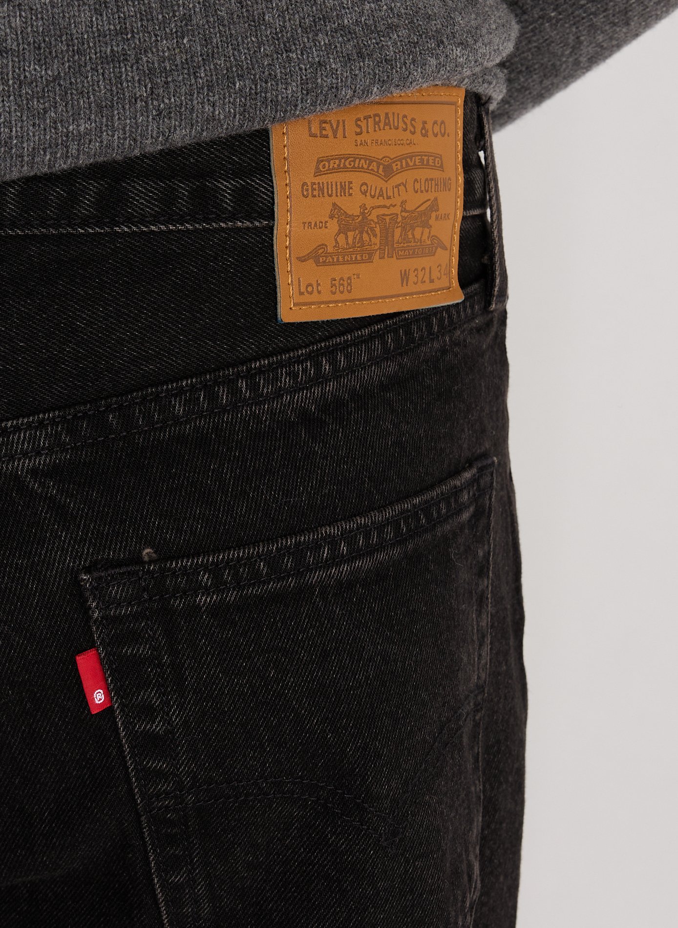 Jeans 568 LEVI'S Black