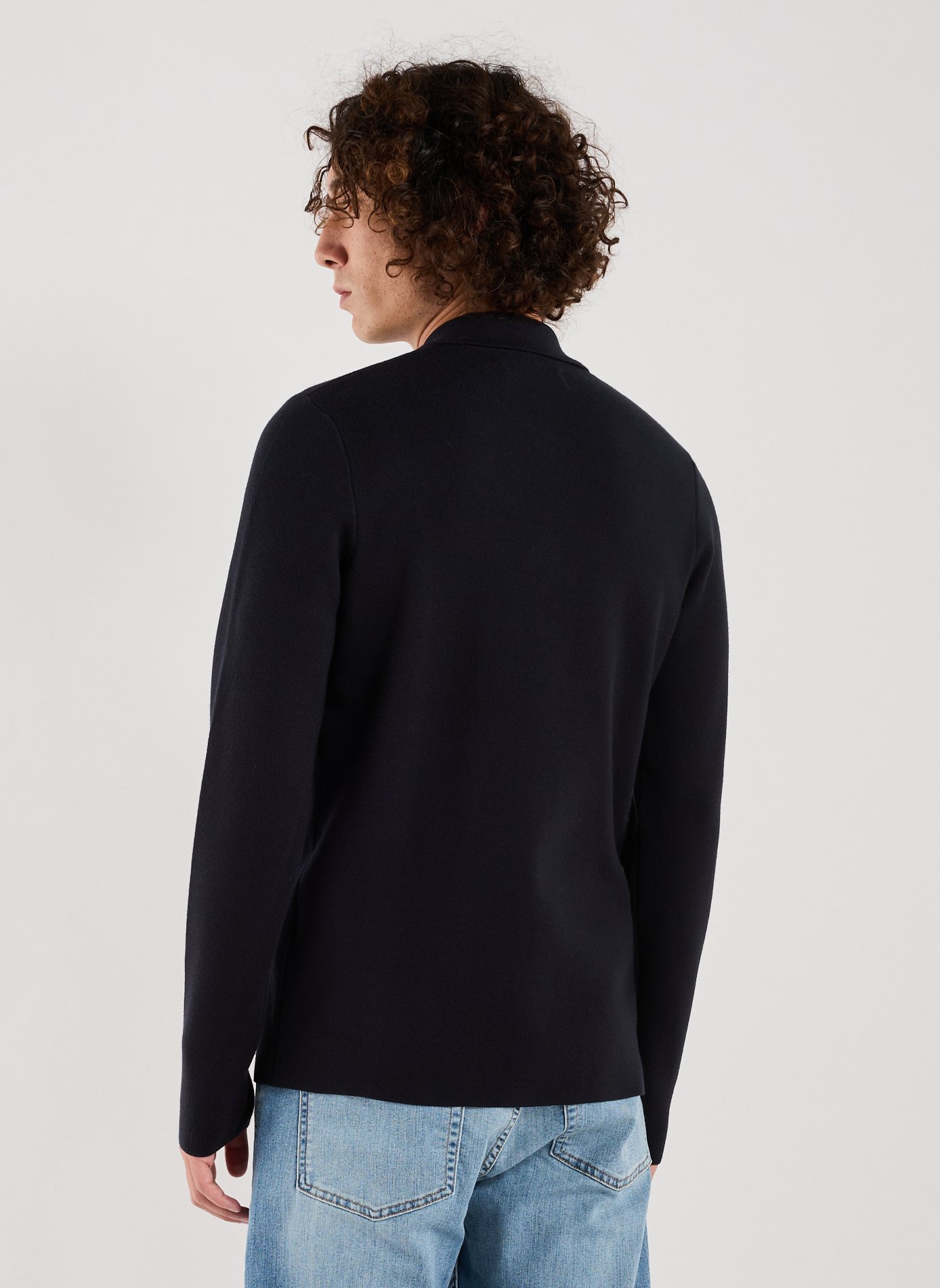 Pull polo droit SAMSOE SAMSOE Bleu