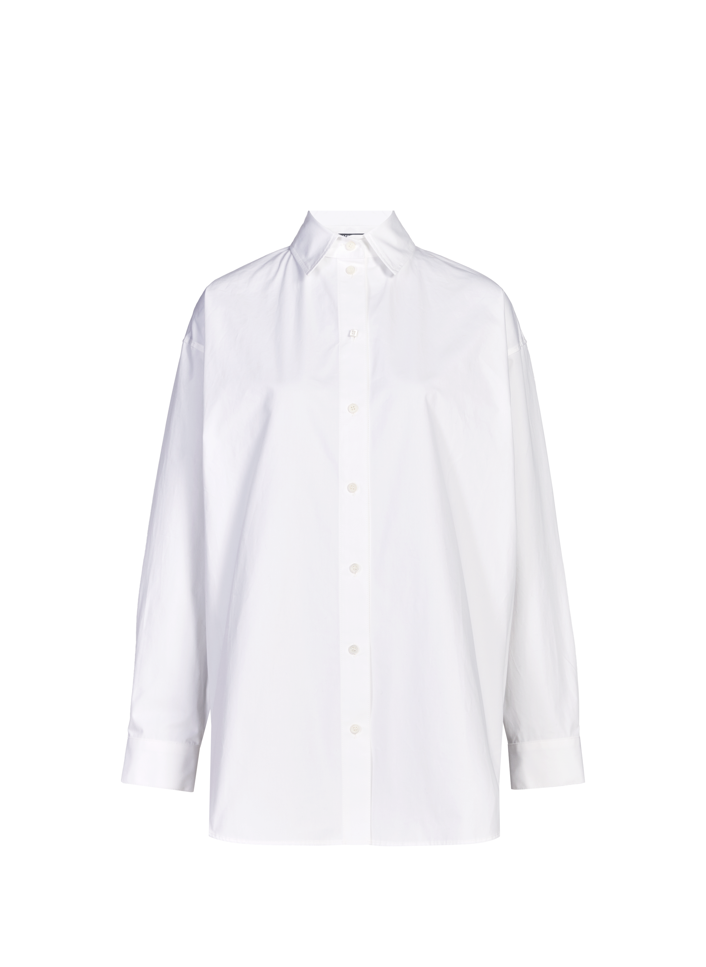 Men's Cotton Shirt JACQUEMUS White