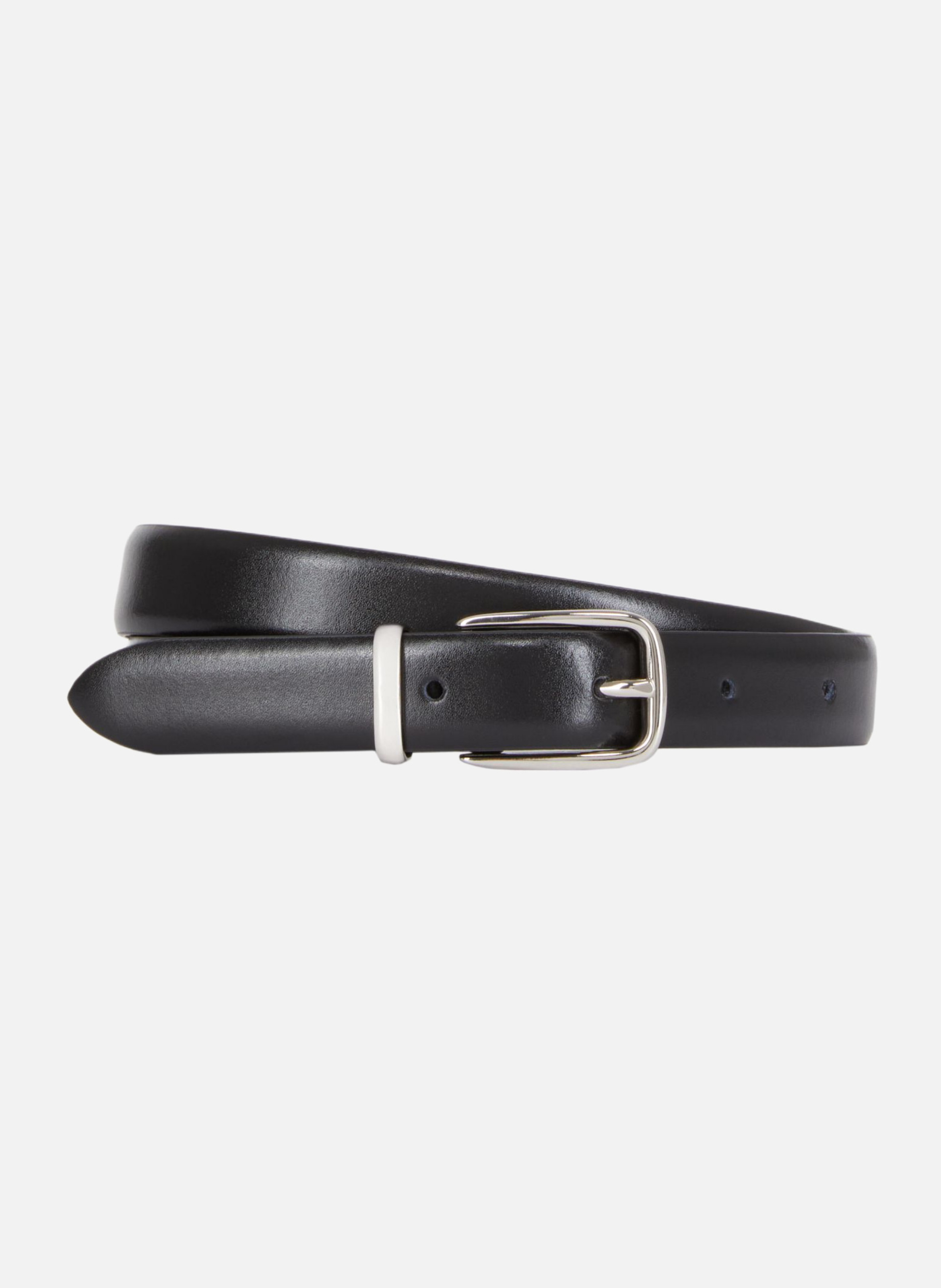 Ceinture cuir bicolore réversible THE KOOPLES Noir