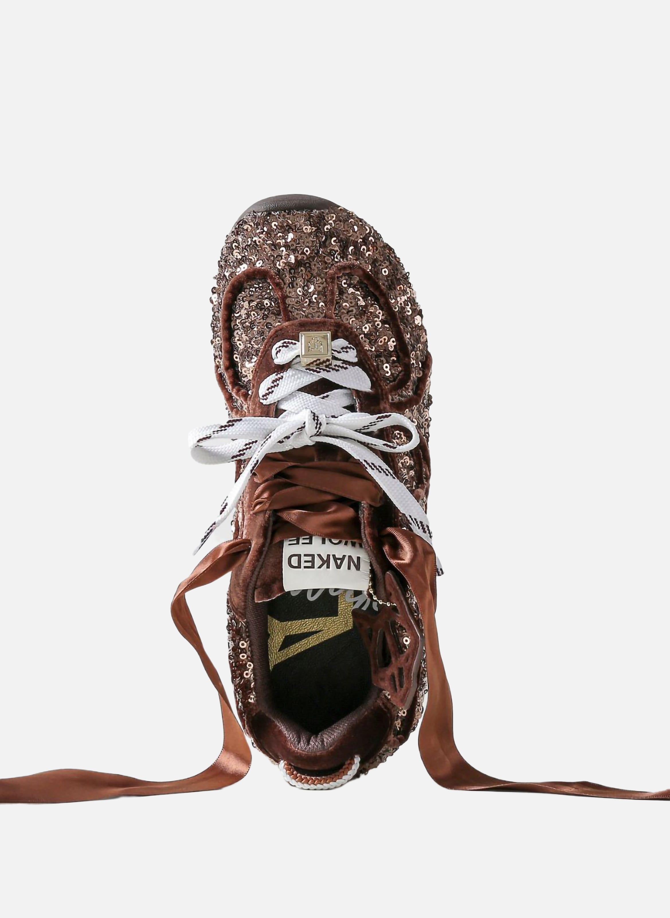 Baskets adored NAKED WOLFE Marron