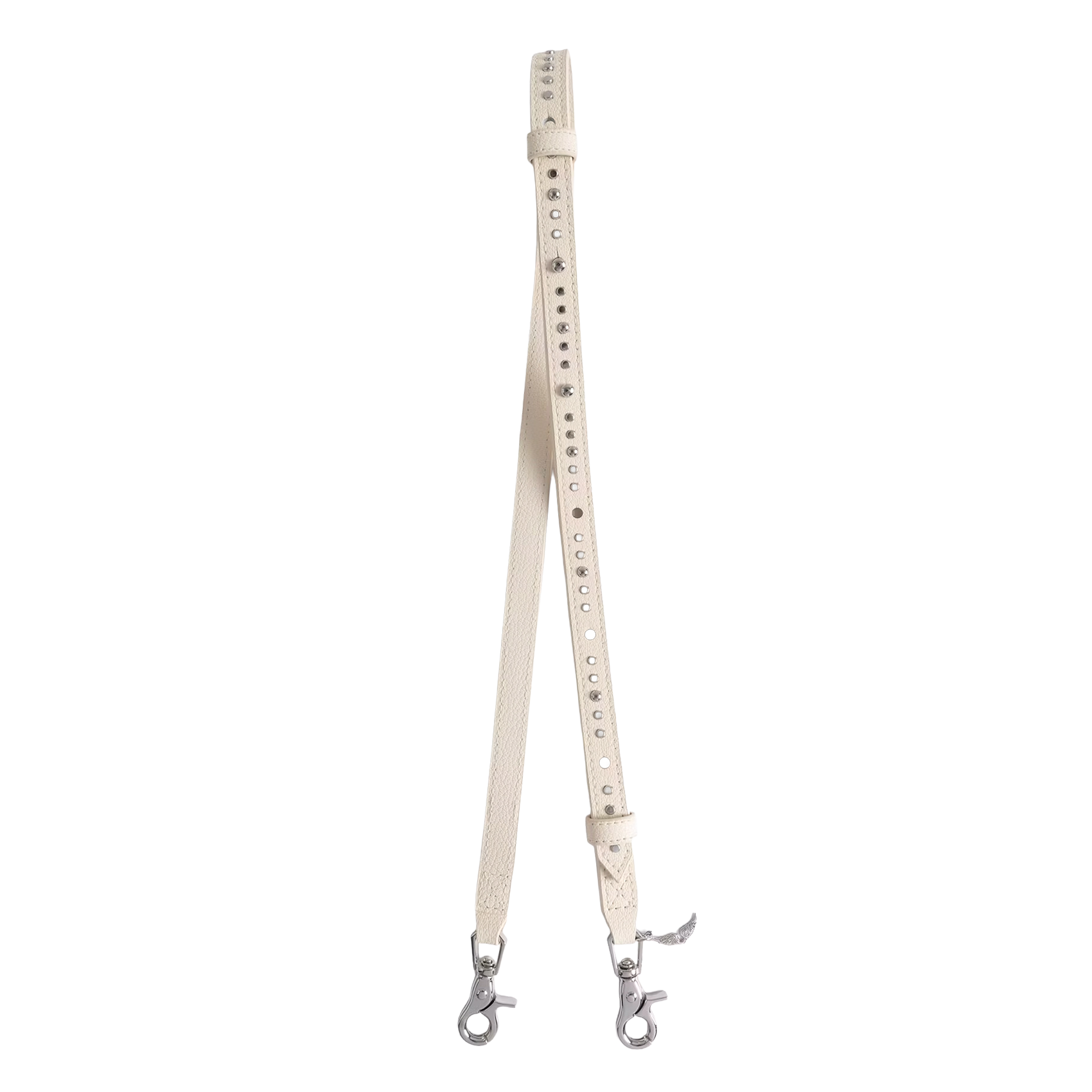 ZADIG&VOLTAIRE Bandoulière en cuir strap Blanc