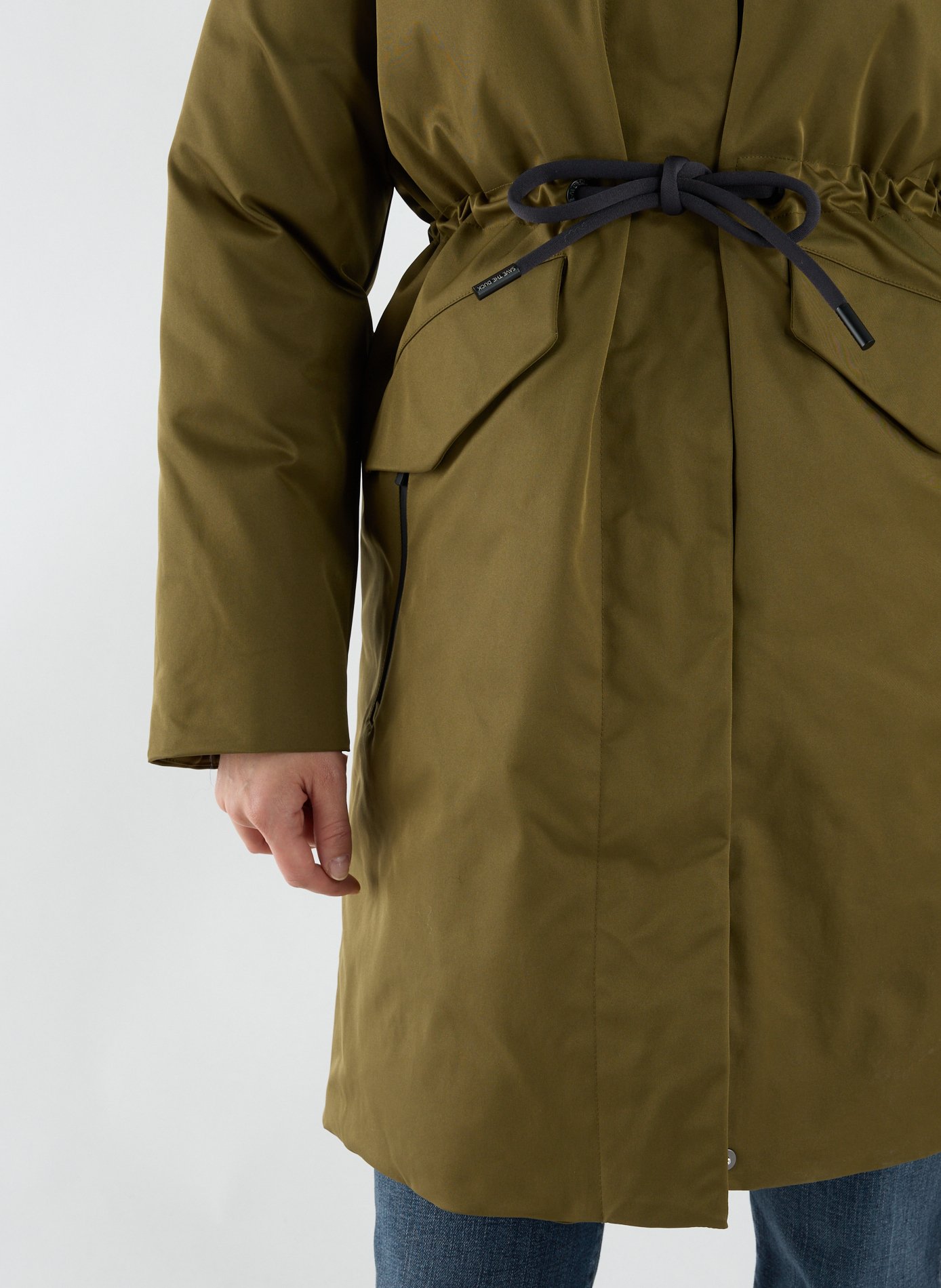 Hooded jacket SAVE THE DUCK Green