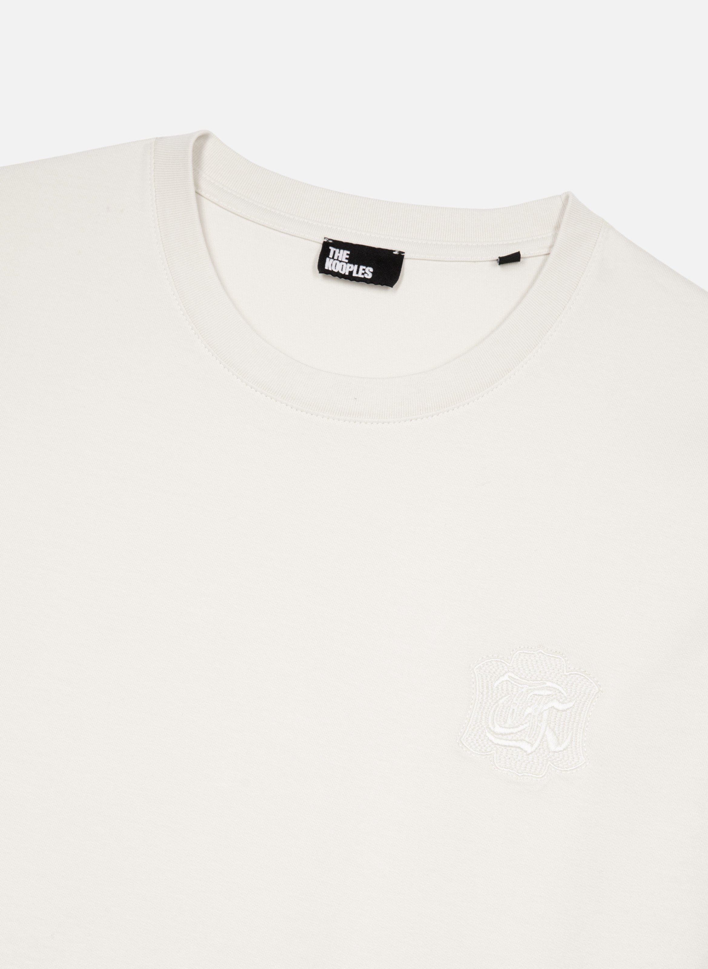 T-shirt à logo THE KOOPLES Beige