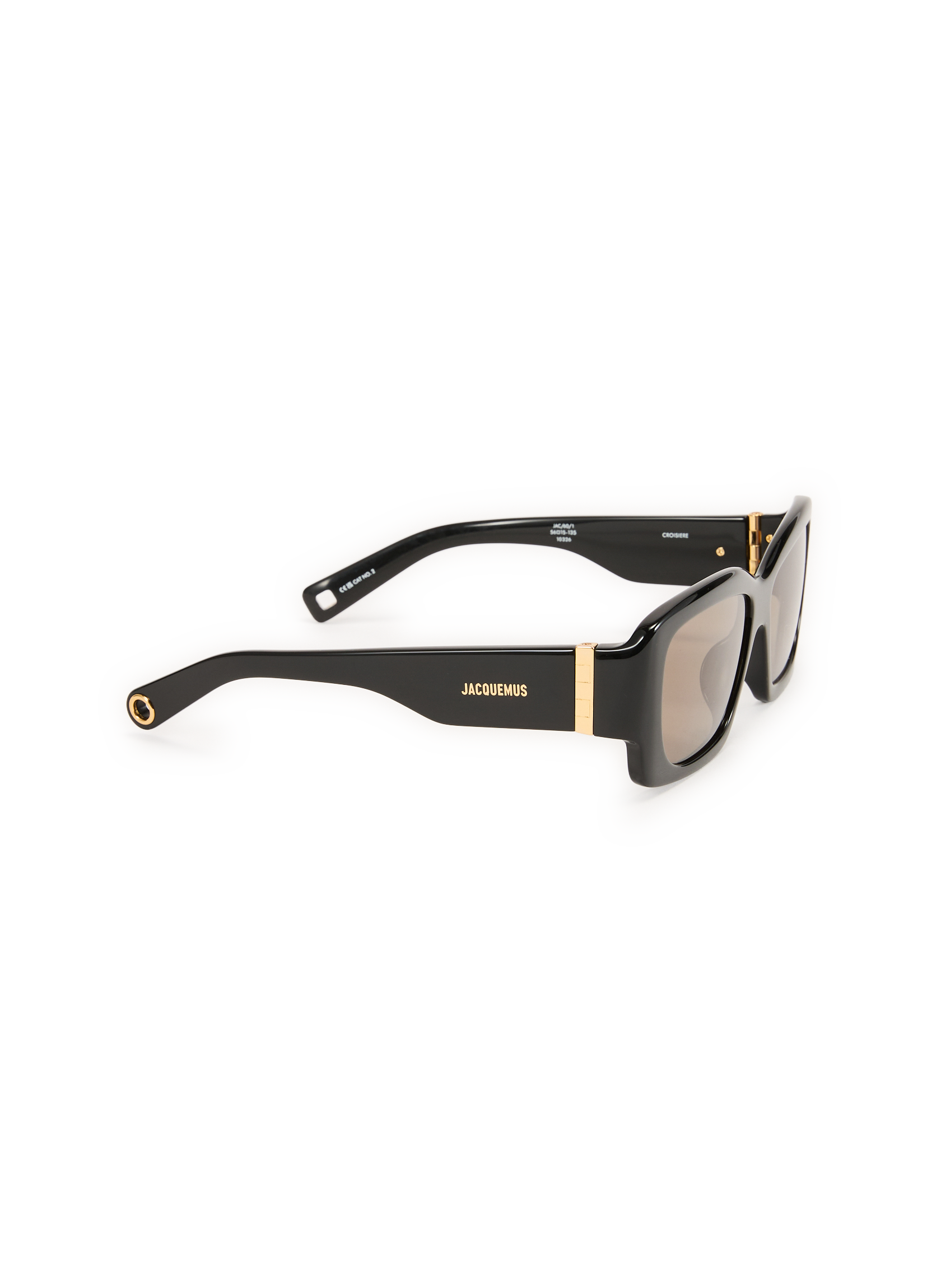 Les lunettes croisière JACQUEMUS Noir