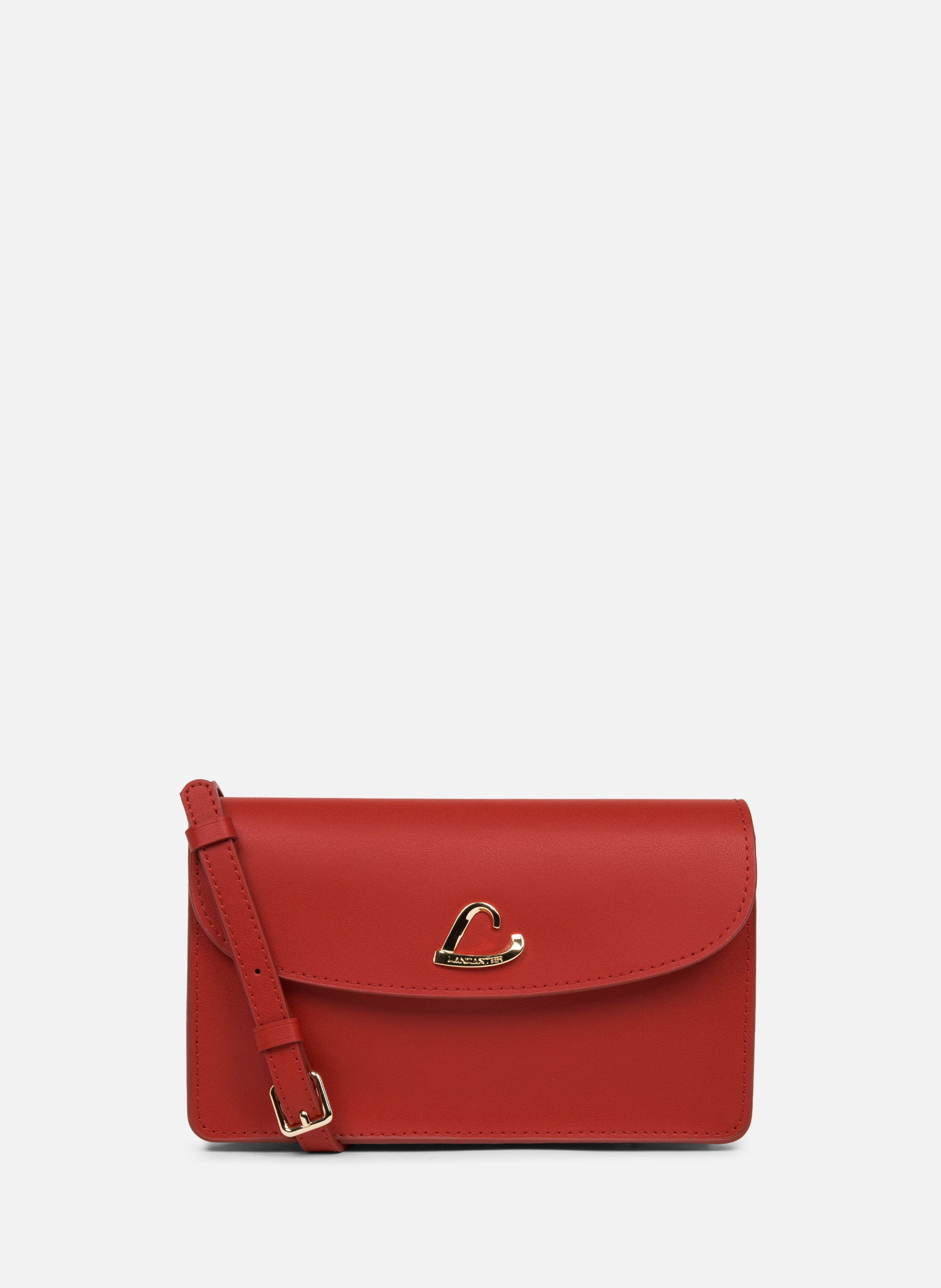 LANCASTER Small clutch - City Philos Red