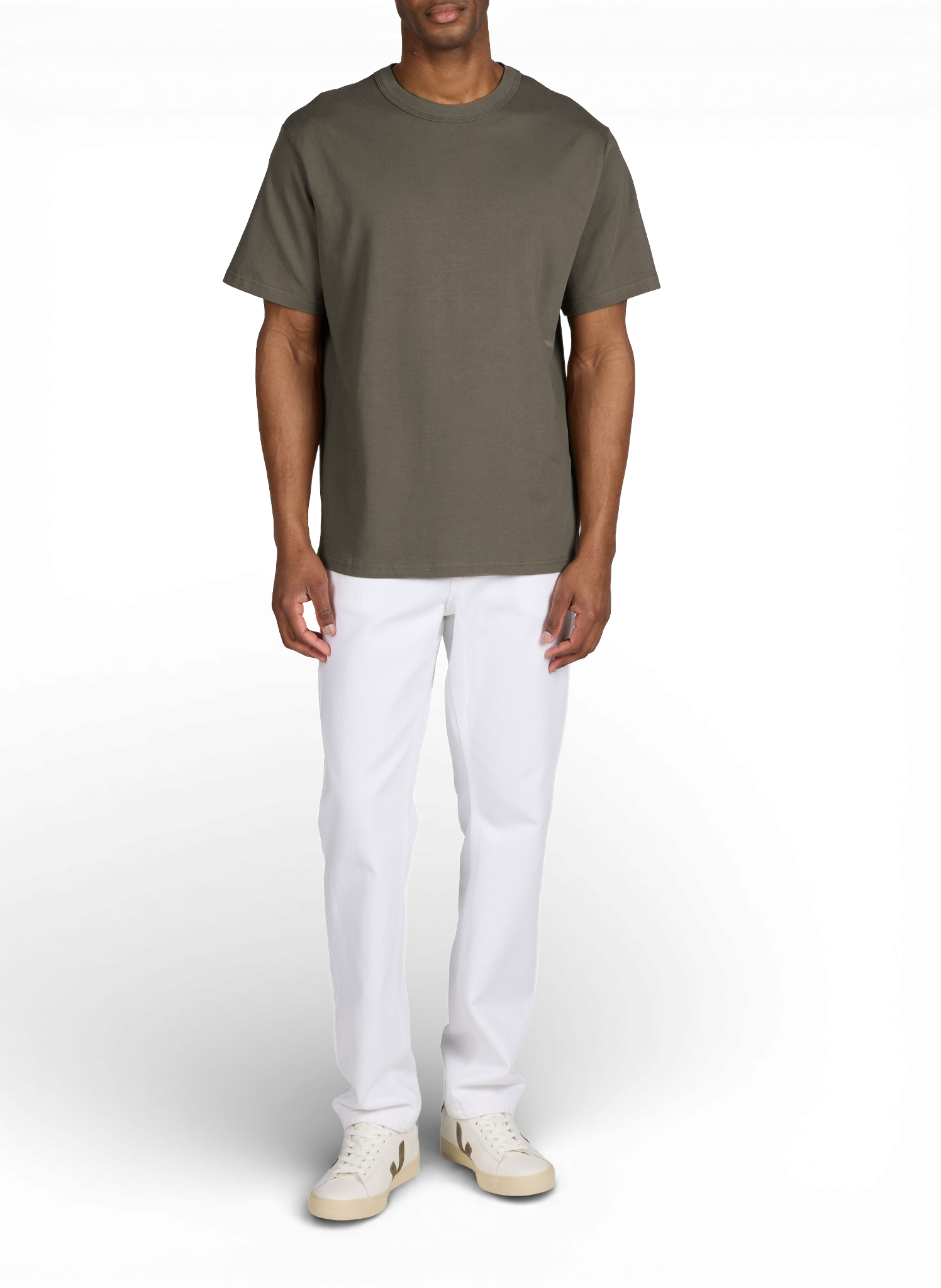 Classic Cotton T-Shirt ANNARR Brown