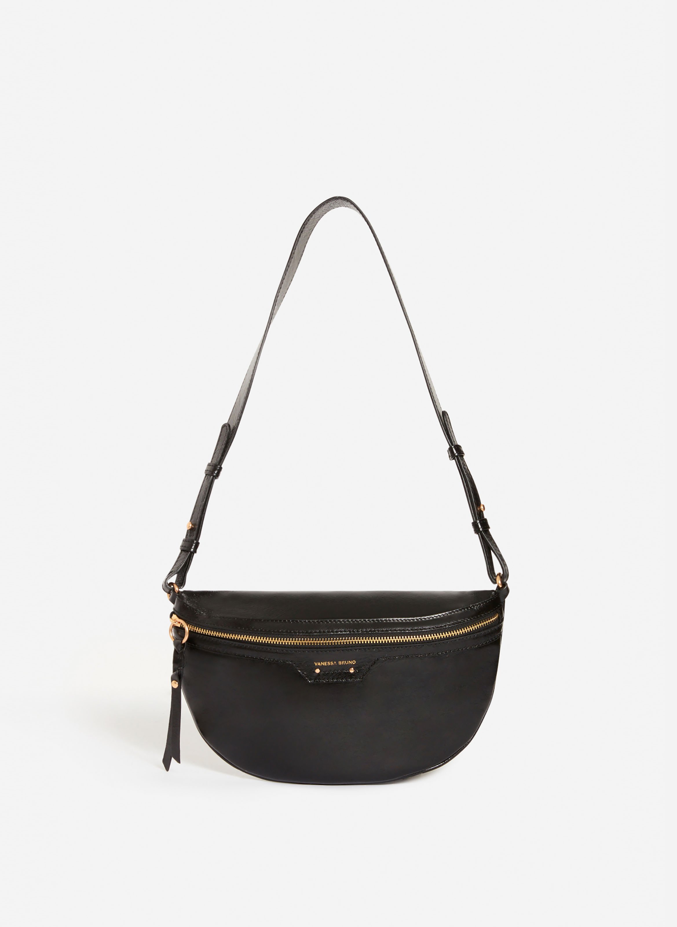 Sac Banane En Cuir VANESSA BRUNO Noir