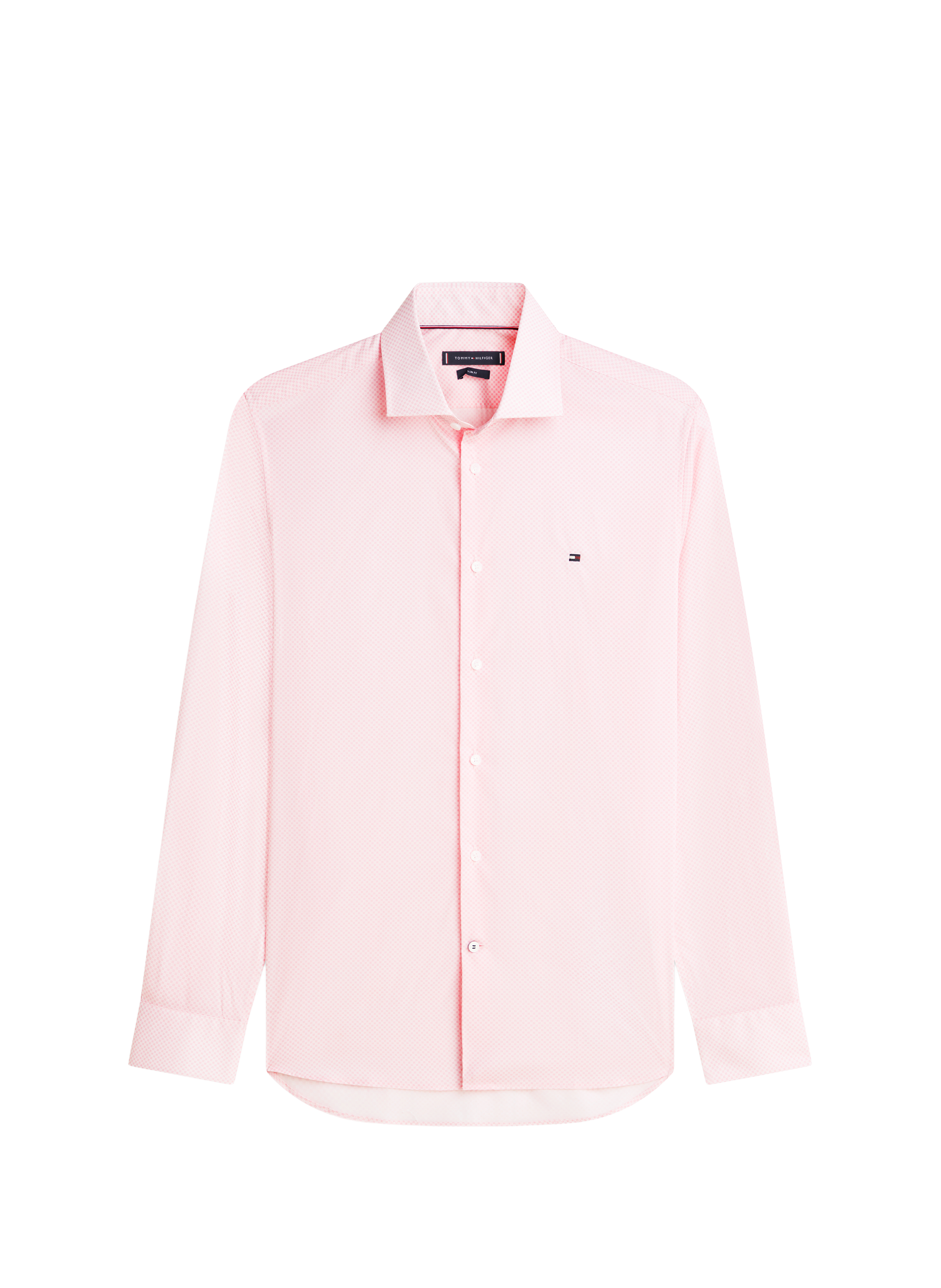 Straight cotton blend Shirt TOMMY HILFIGER Pink