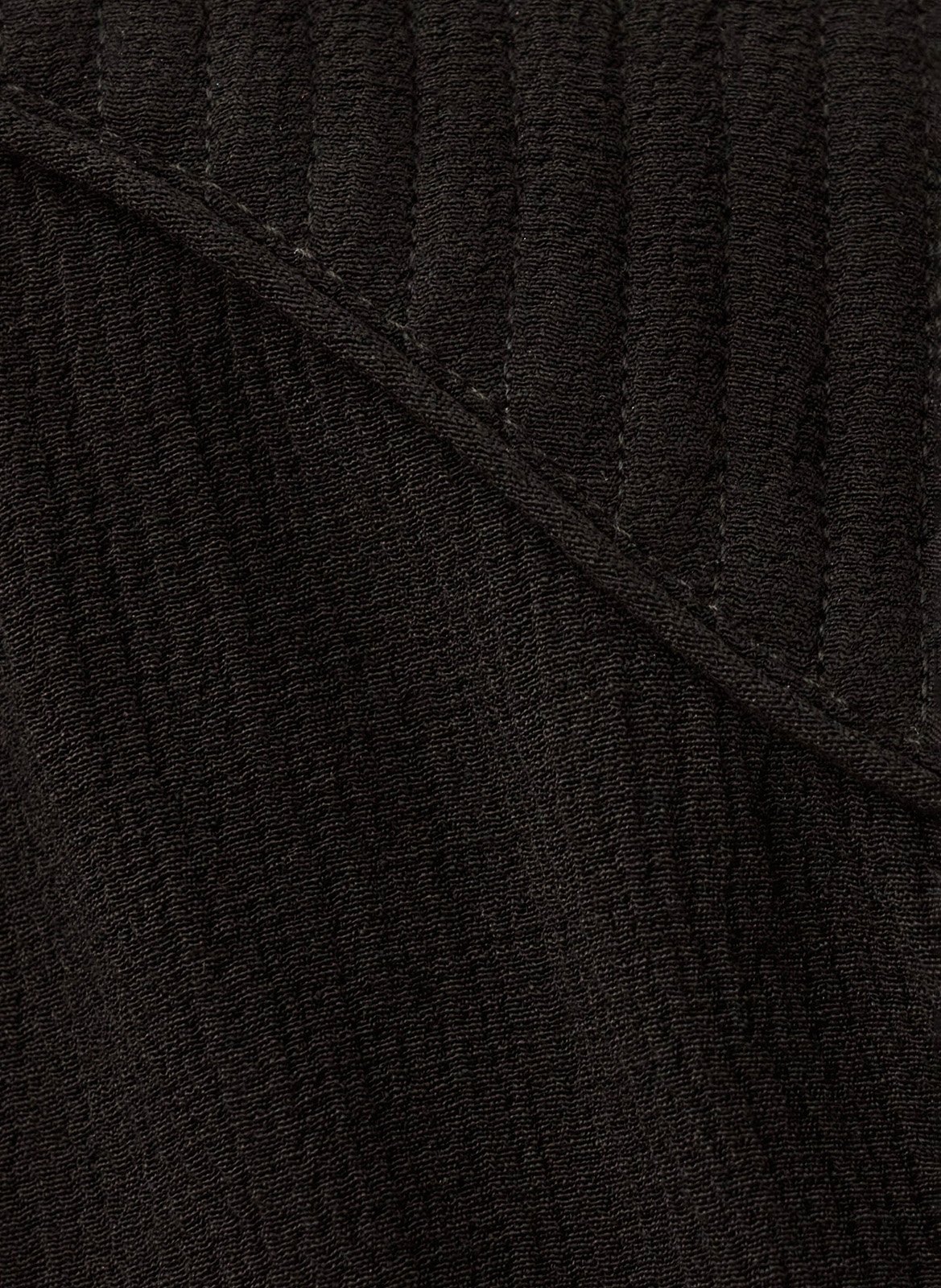 Robe courte col v alana BA&SH Noir