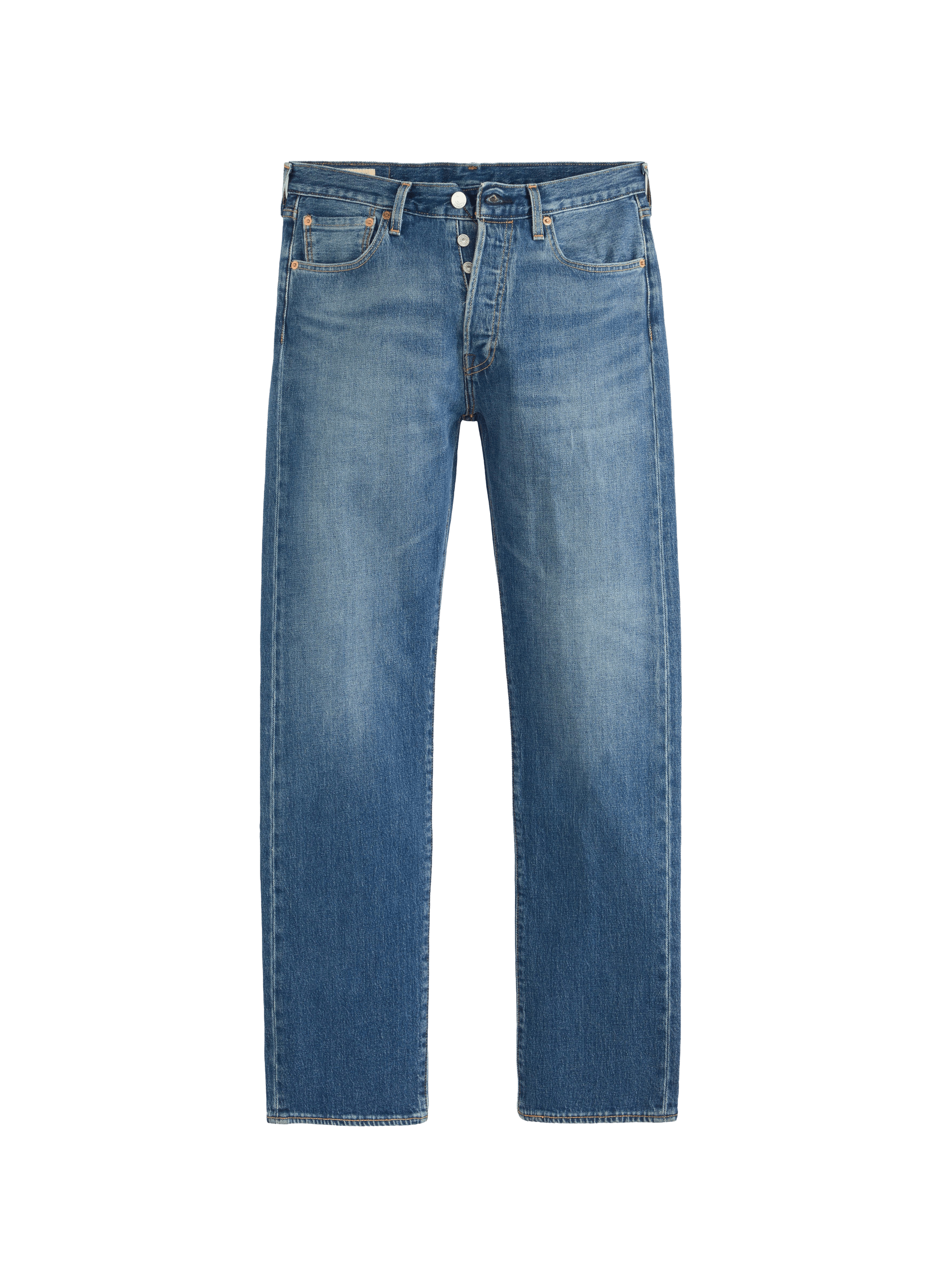 Straight cotton jeans LEVI'S Blue