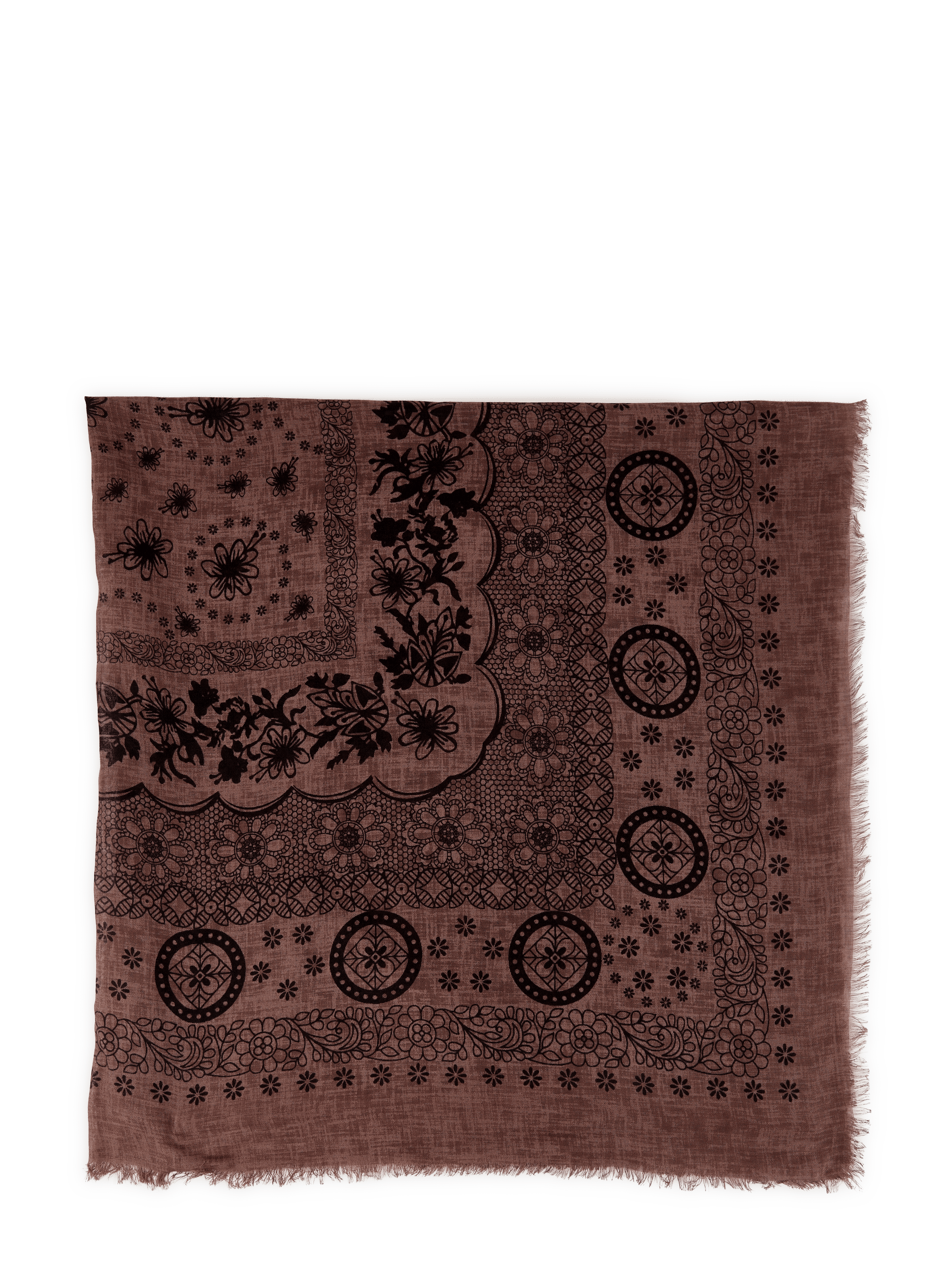 Floral printed scarf SAISON 1865 Multicolour