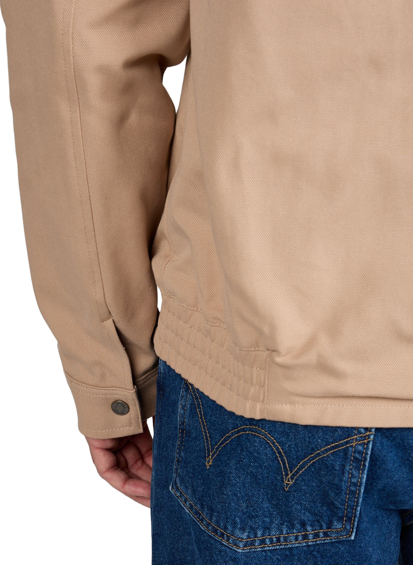 Cotton jacket with classic collar FAGUO Beige