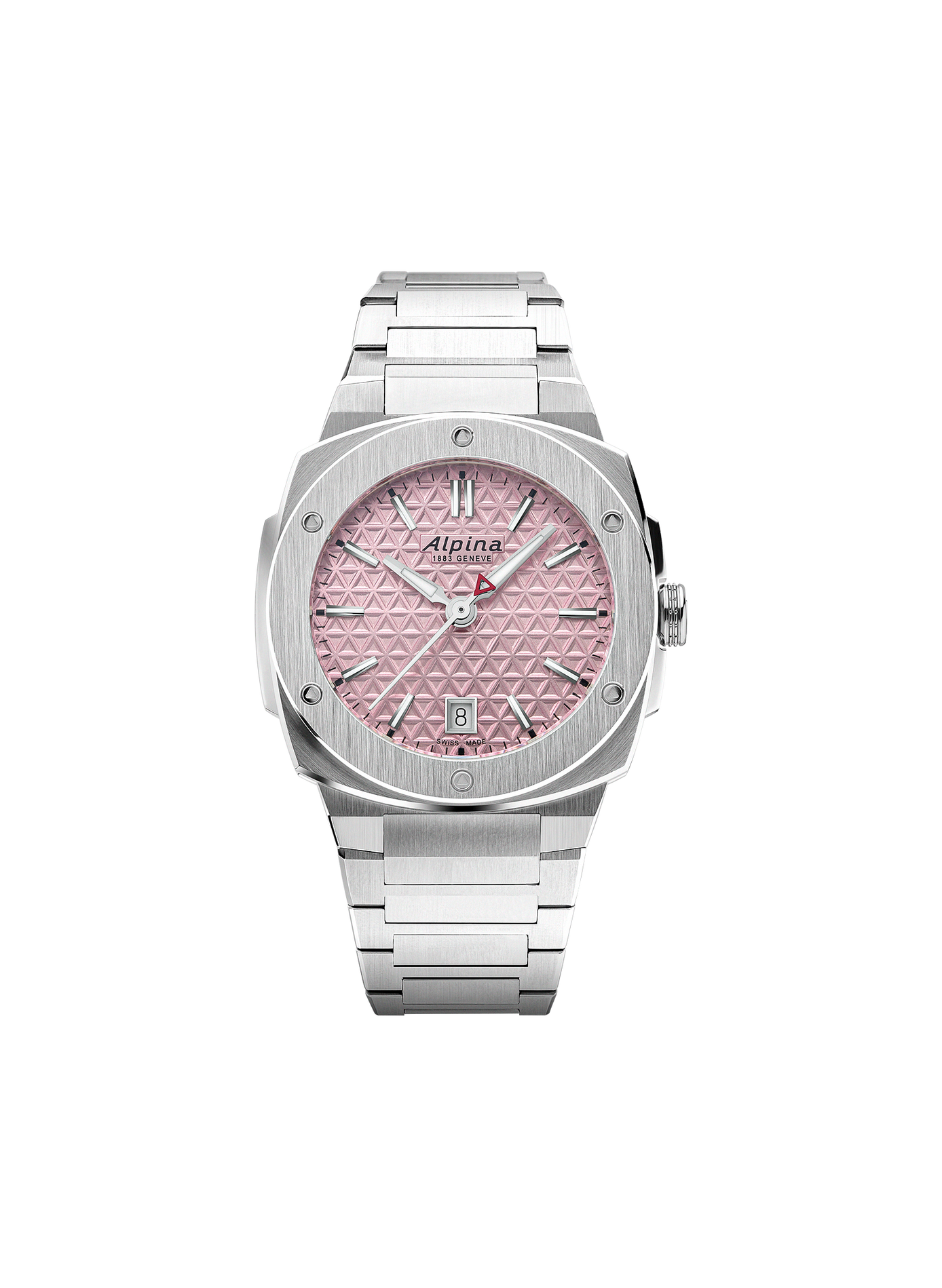 Montre quartz Extreme Quartz en acier inoxydable ALPINA Rose